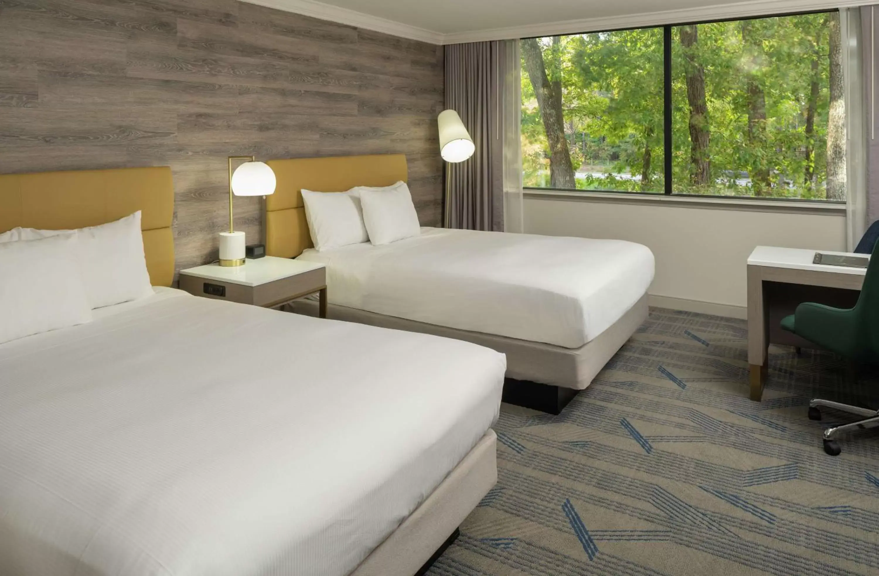 Bed in Hilton Durham near Duke University