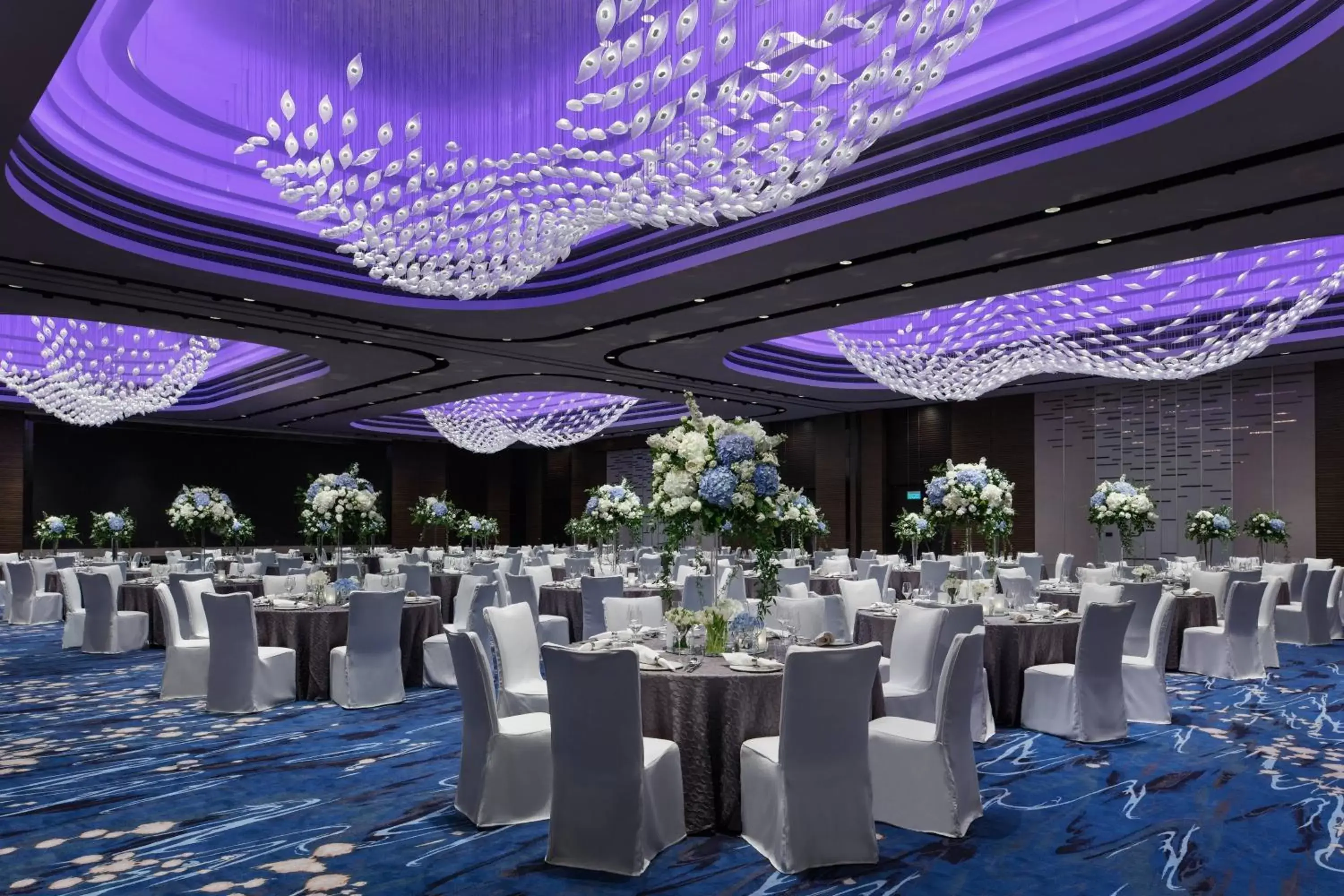 Lobby or reception, Banquet Facilities in Hong Kong Ocean Park Marriott Hotel