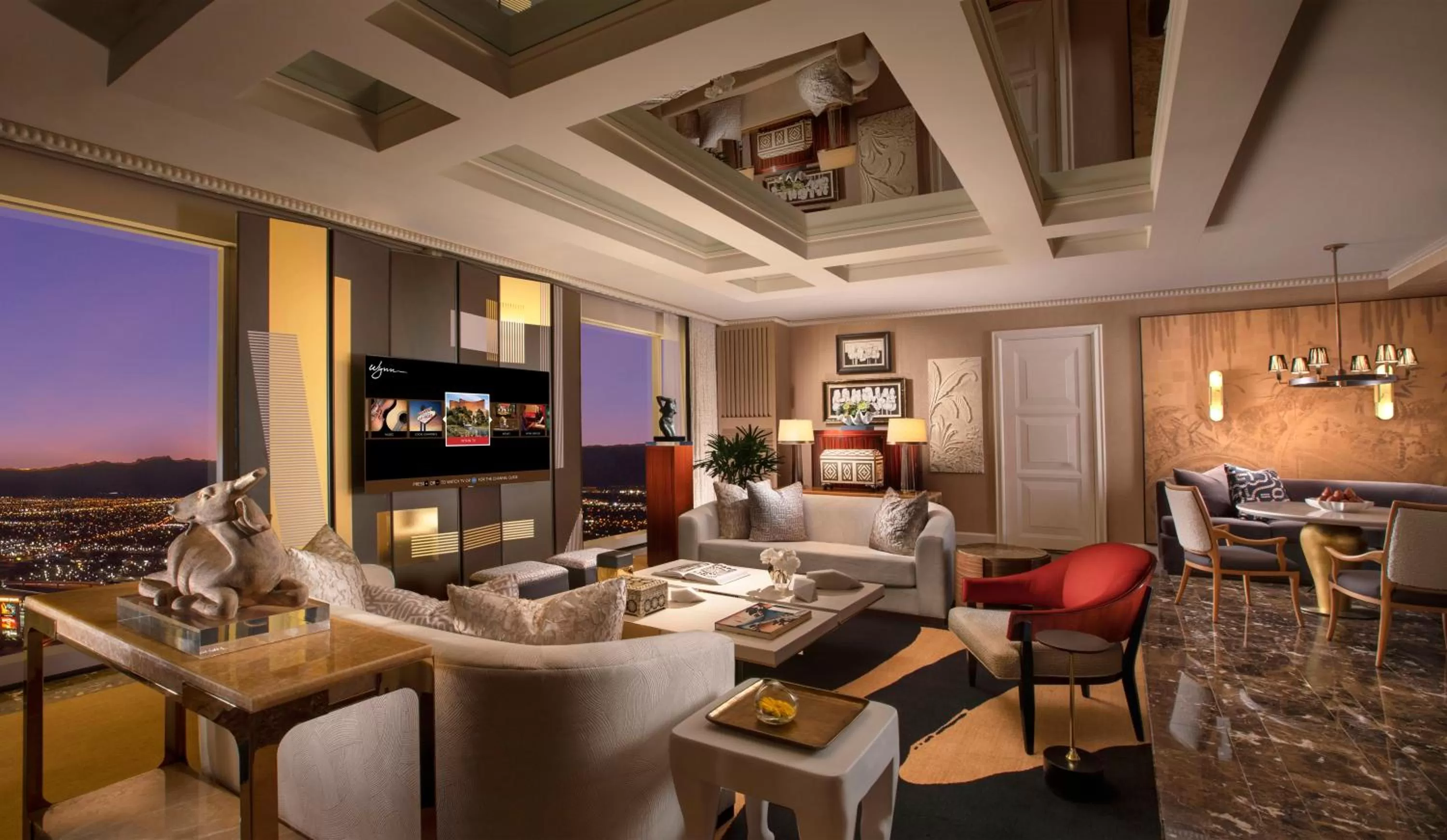 TV and multimedia in Wynn Las Vegas
