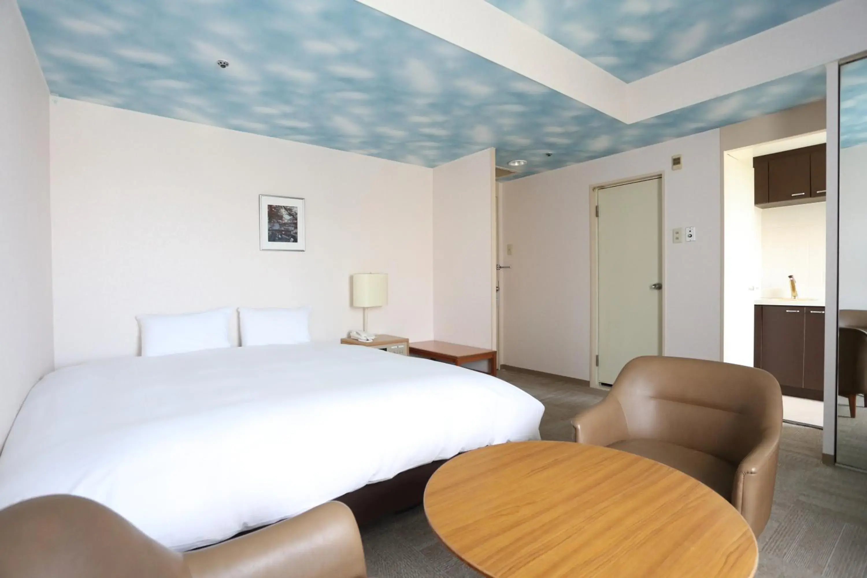 Bed in Hotel International House Osaka Bed in Hotel International House Osaka