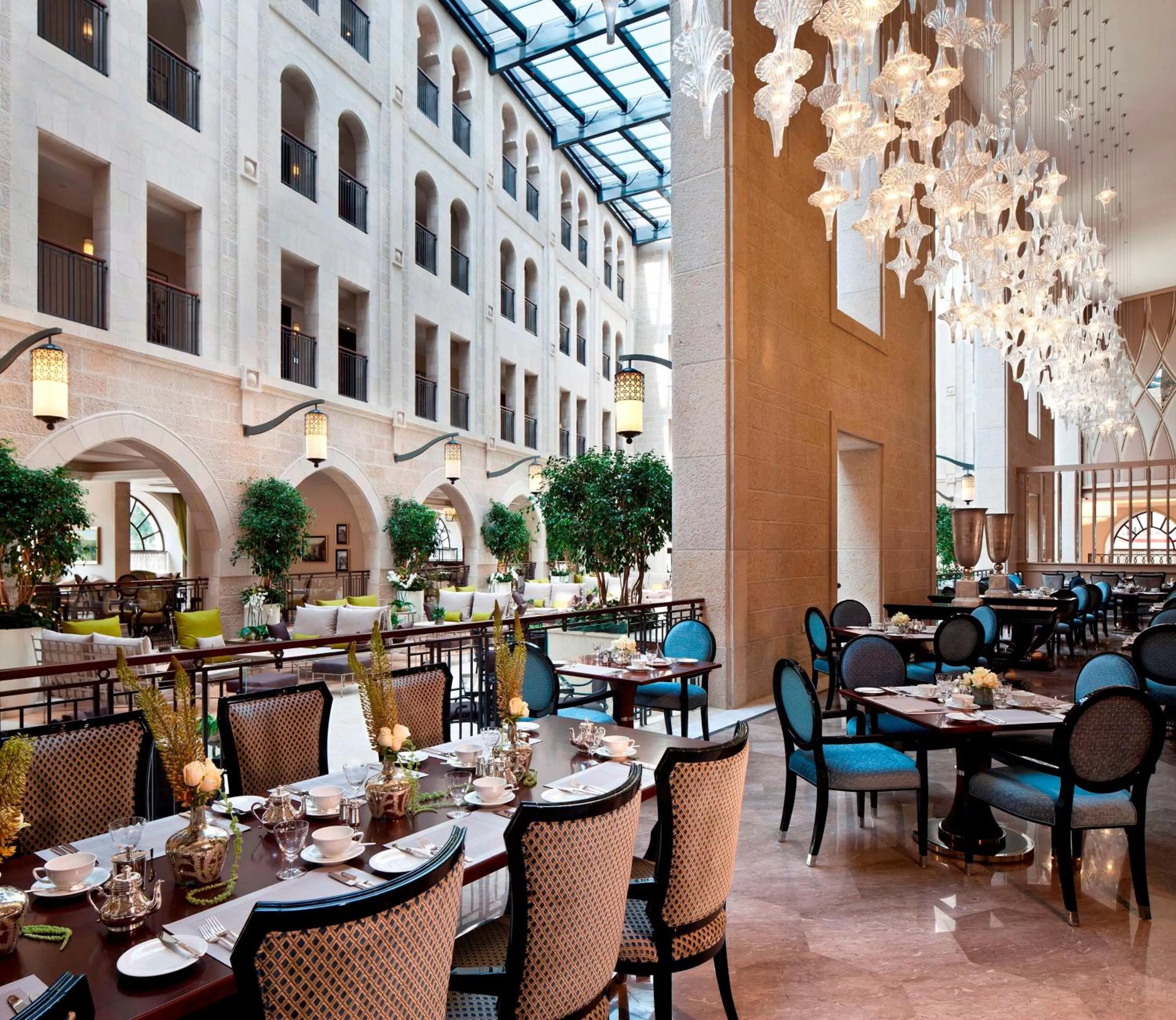 Restaurant/places to eat in Waldorf Astoria Jerusalem