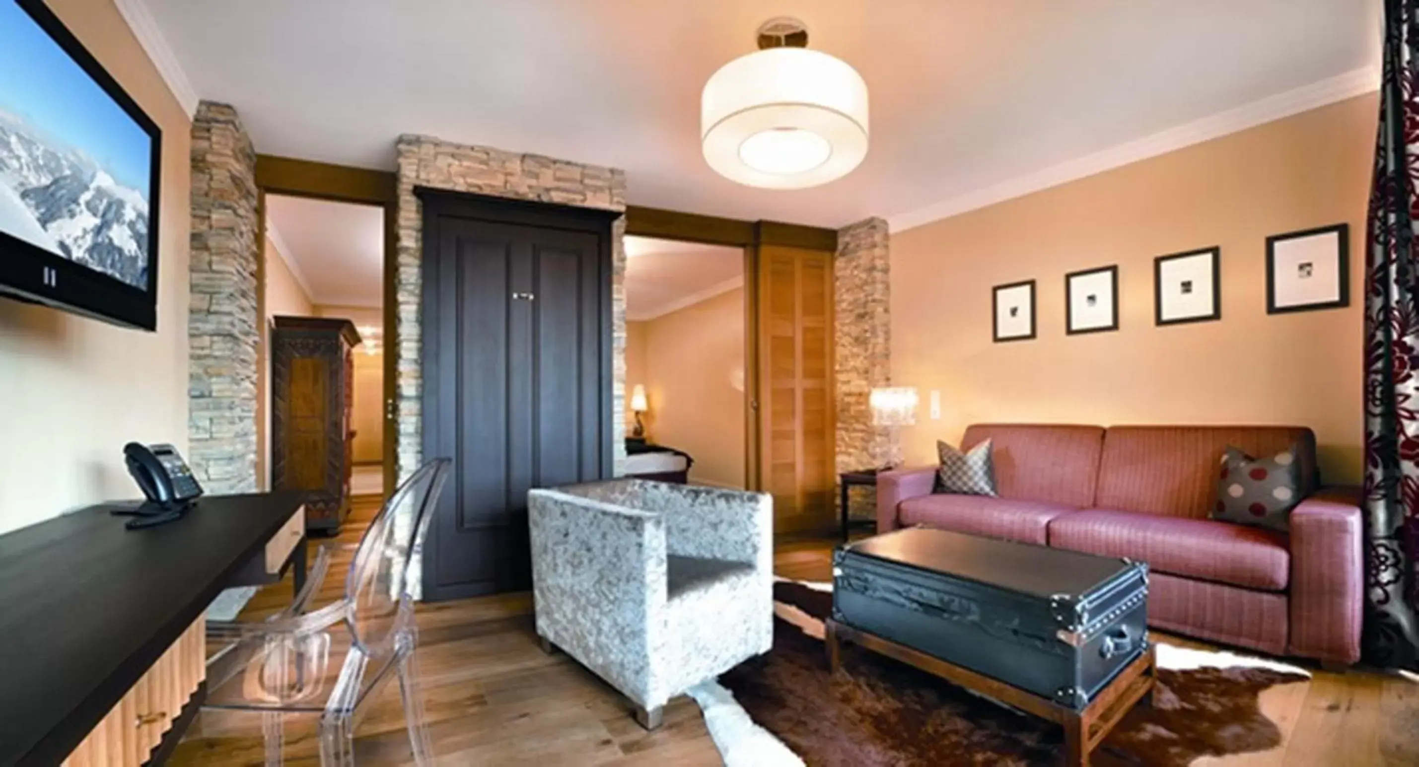 Living room, Seating Area in Hotel Alpine Palace