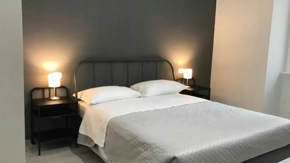 Photo of the whole room, Bed in Sensation House