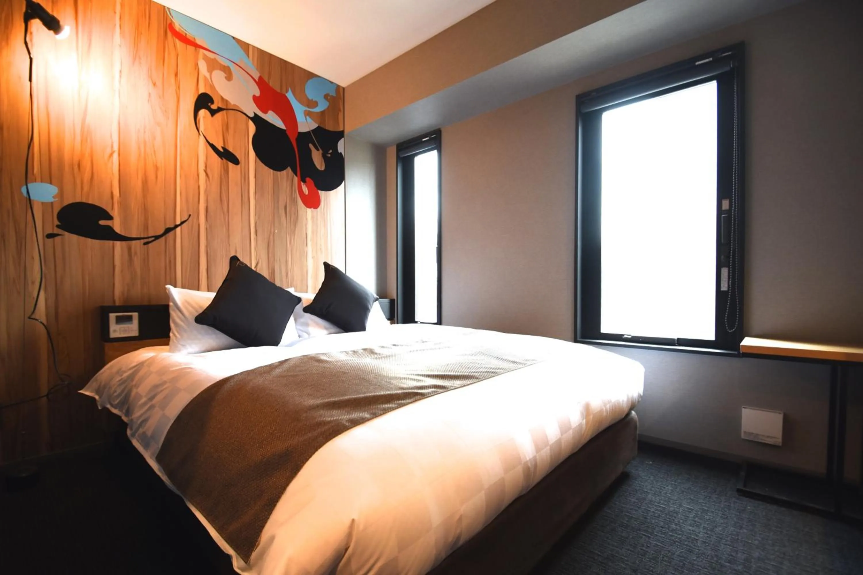 Bed in Hotel Risveglio Akasaka