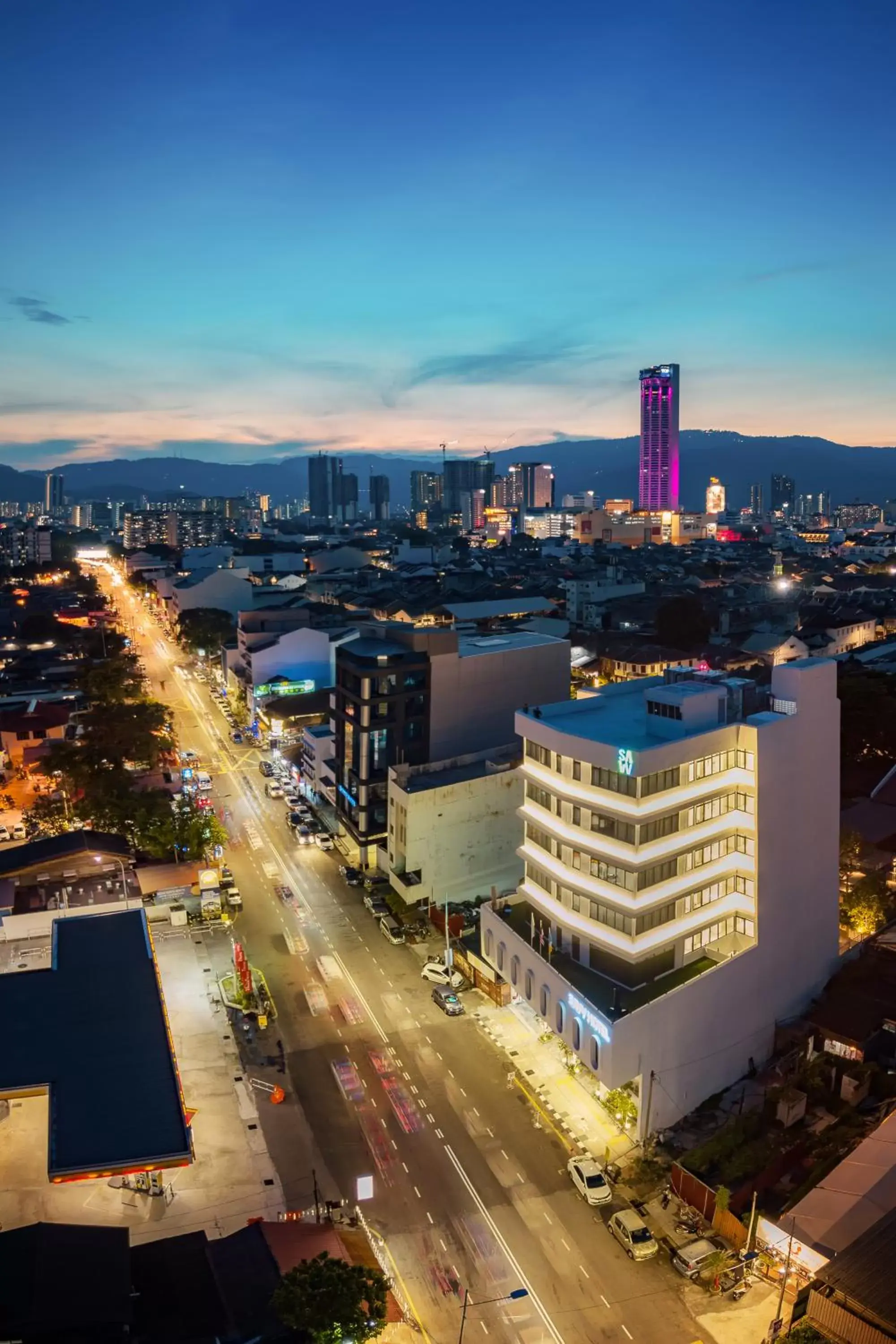 Bird's eye view, Bird's-eye View in SAVV HOTEL