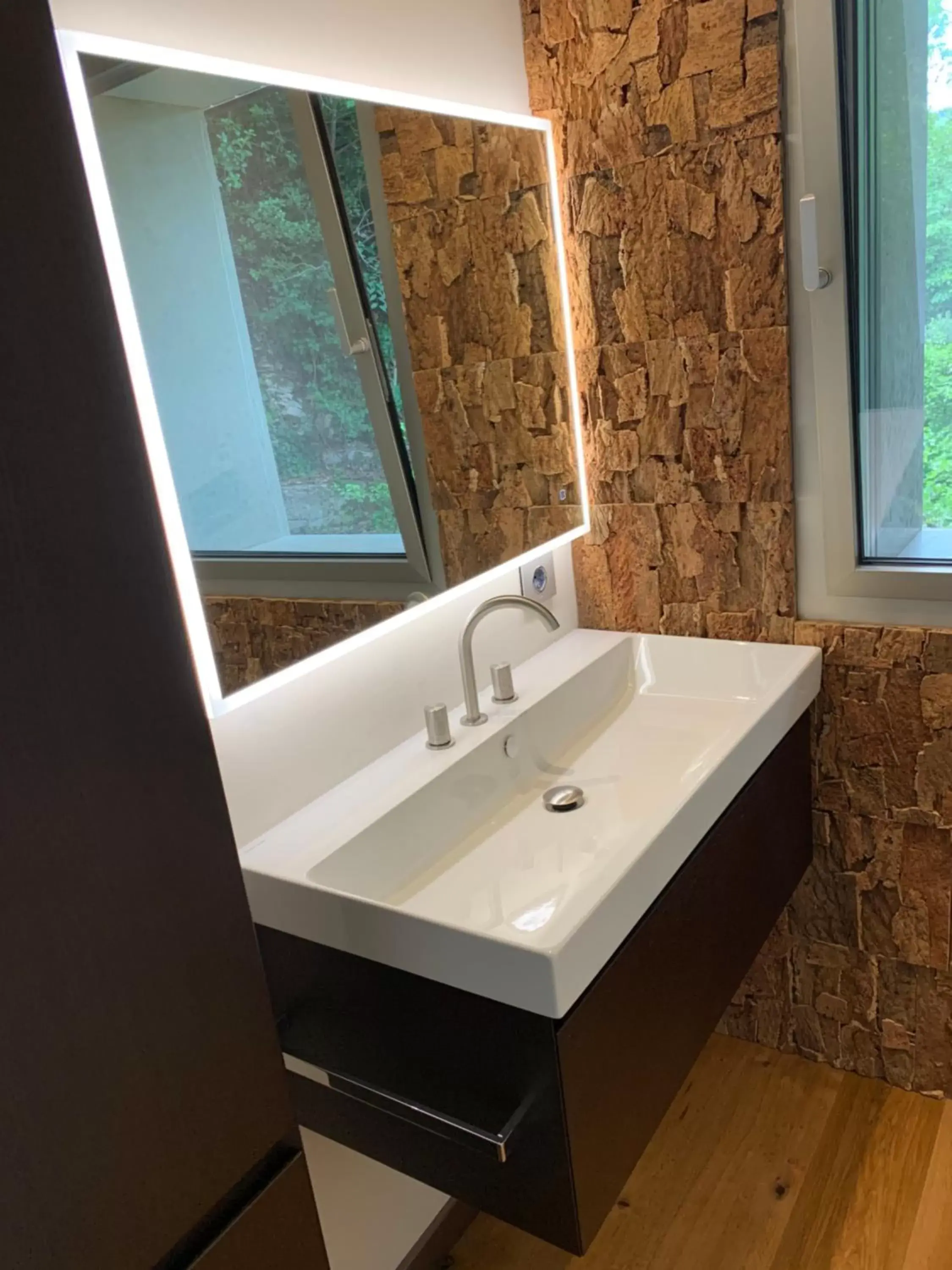 Bathroom in La Forestale Luxury Ecolodge B&B Primo Piano
