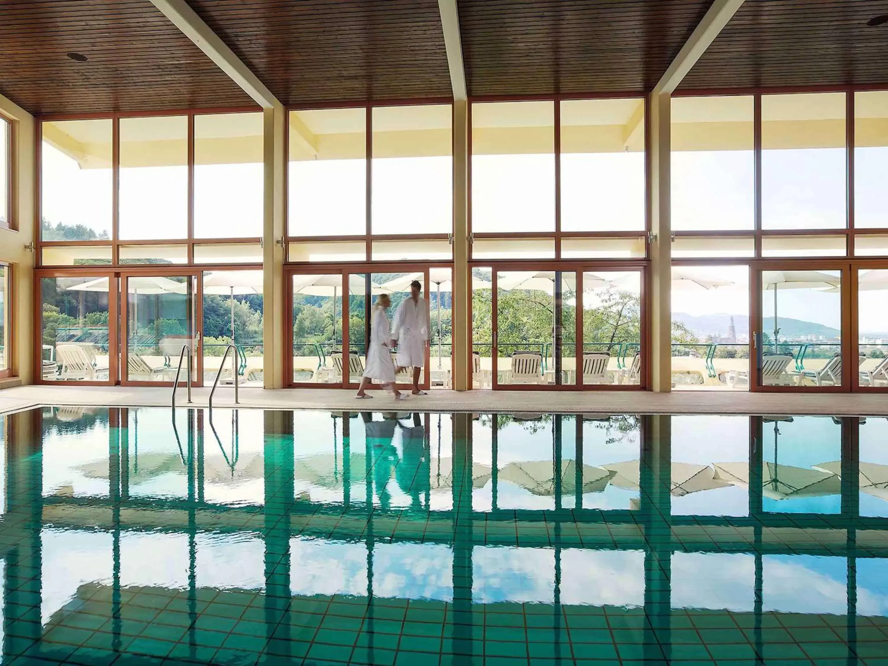 Fitness centre/facilities, Swimming Pool in Mercure Hotel Panorama Freiburg