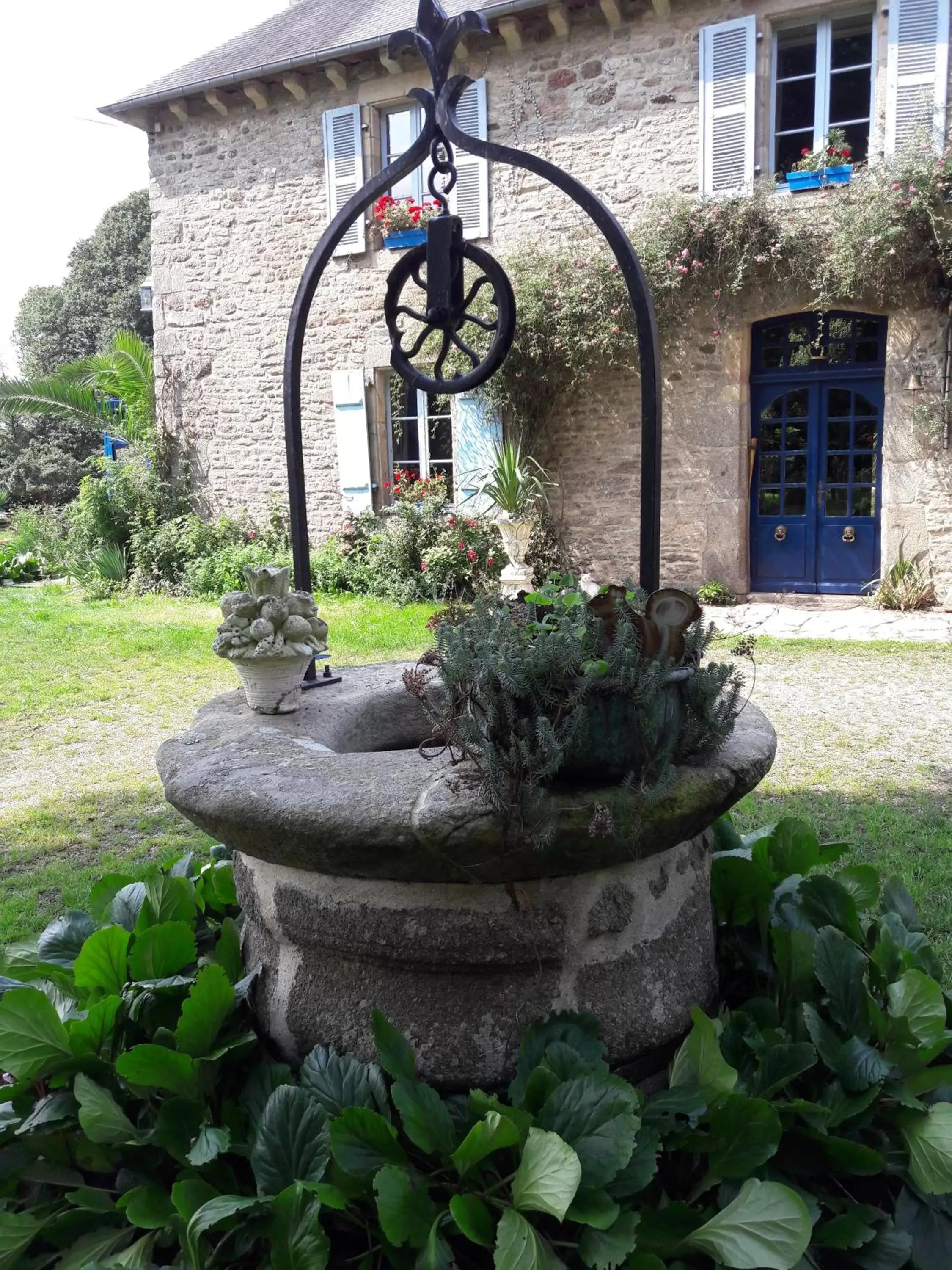 Decorative detail in Manoir de la Peignie