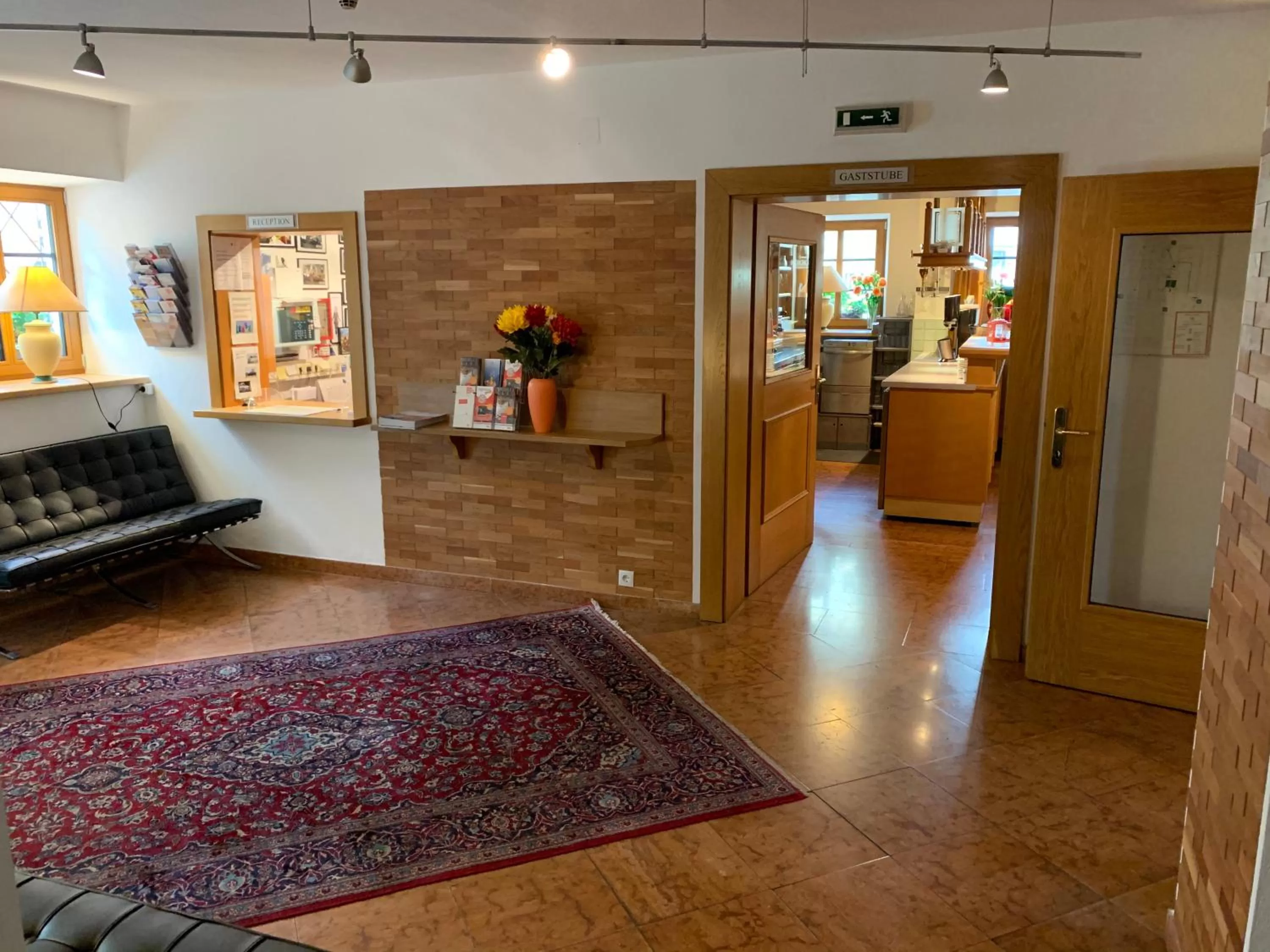 Lobby or reception in Hotel Engl