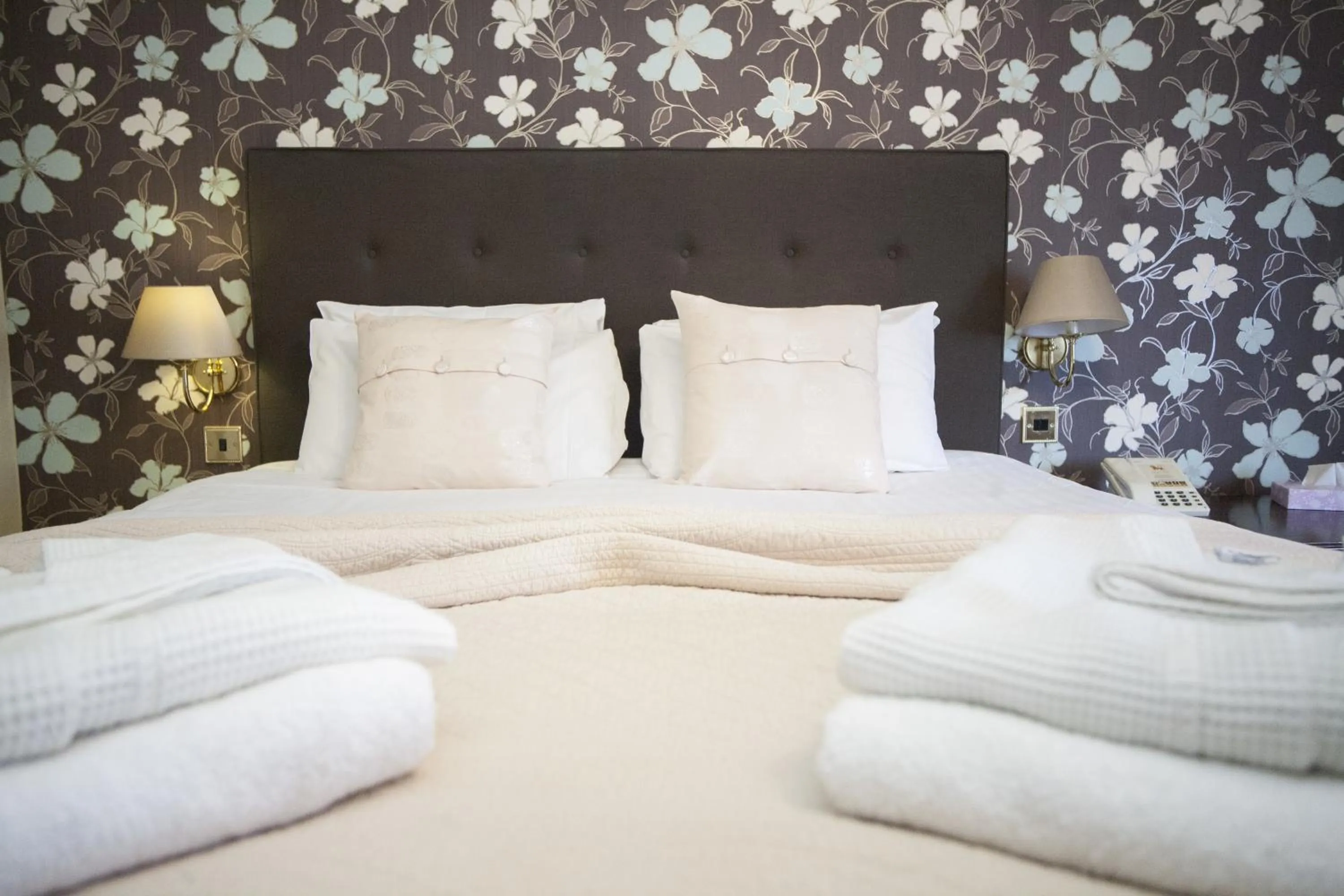 Bed in The Lion Hotel Shrewsbury