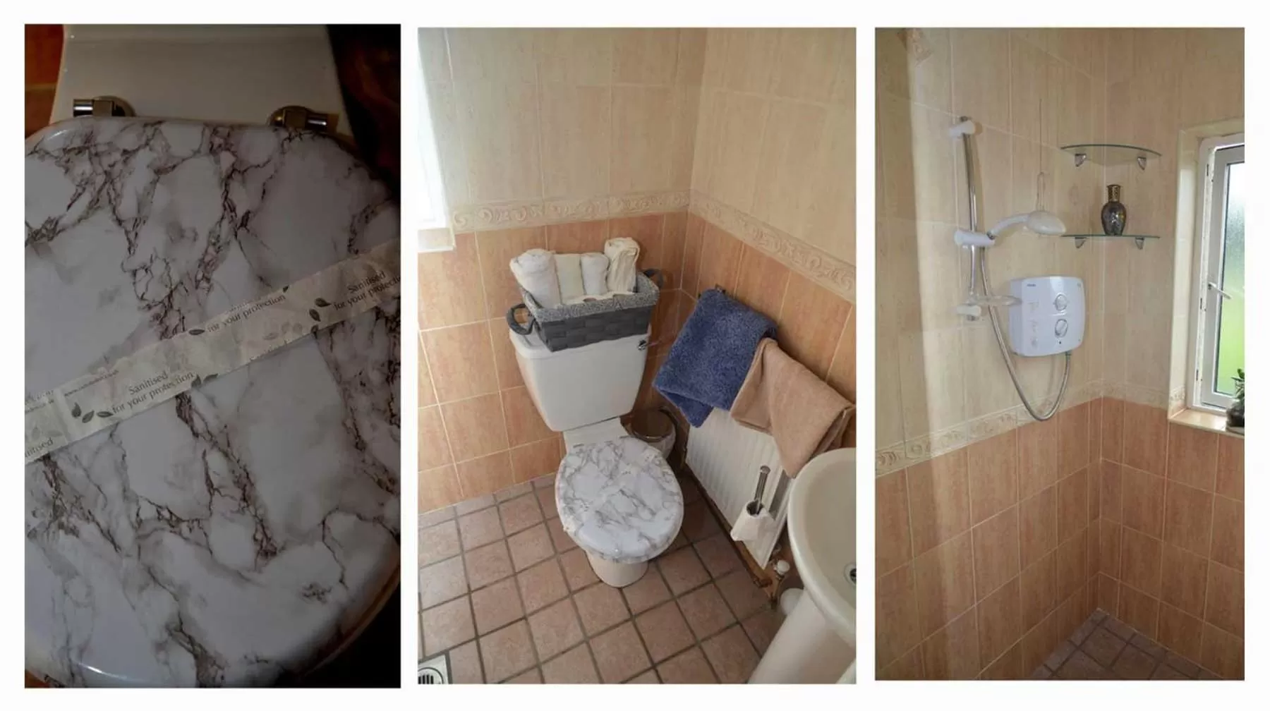 Shower in Kingstown House