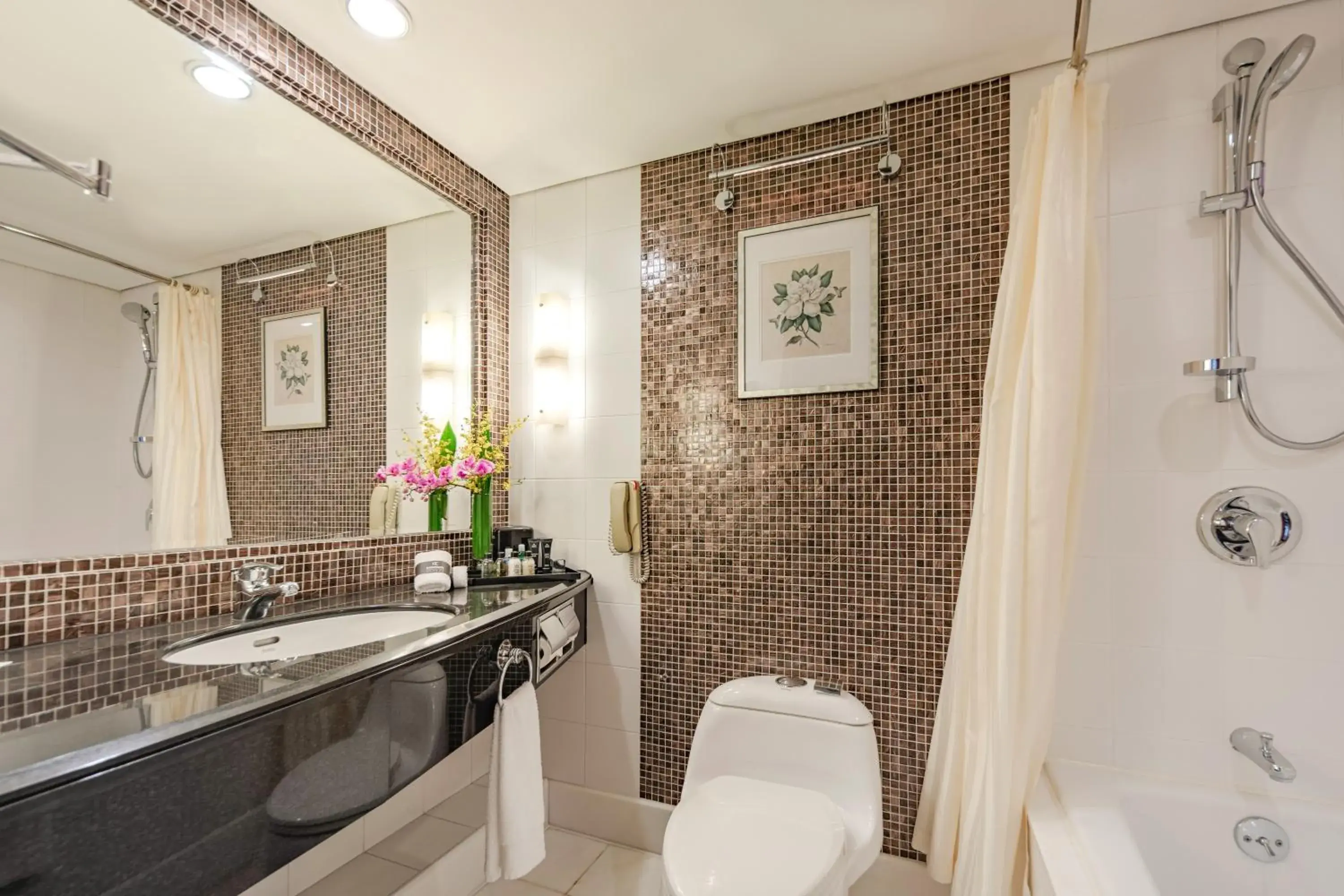 Bathroom in Radisson Collection Hotel, Yangtze Shanghai Bathroom in Radisson Collection Hotel, Yangtze Shanghai