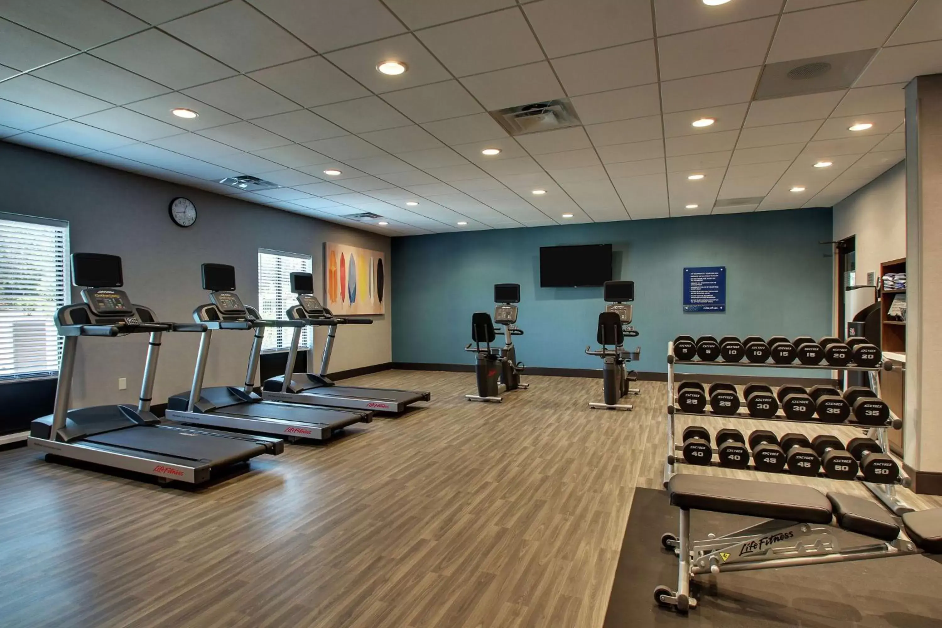 Fitness centre/facilities, Fitness Center/Facilities in Hampton Inn & Suites By Hilton Southport