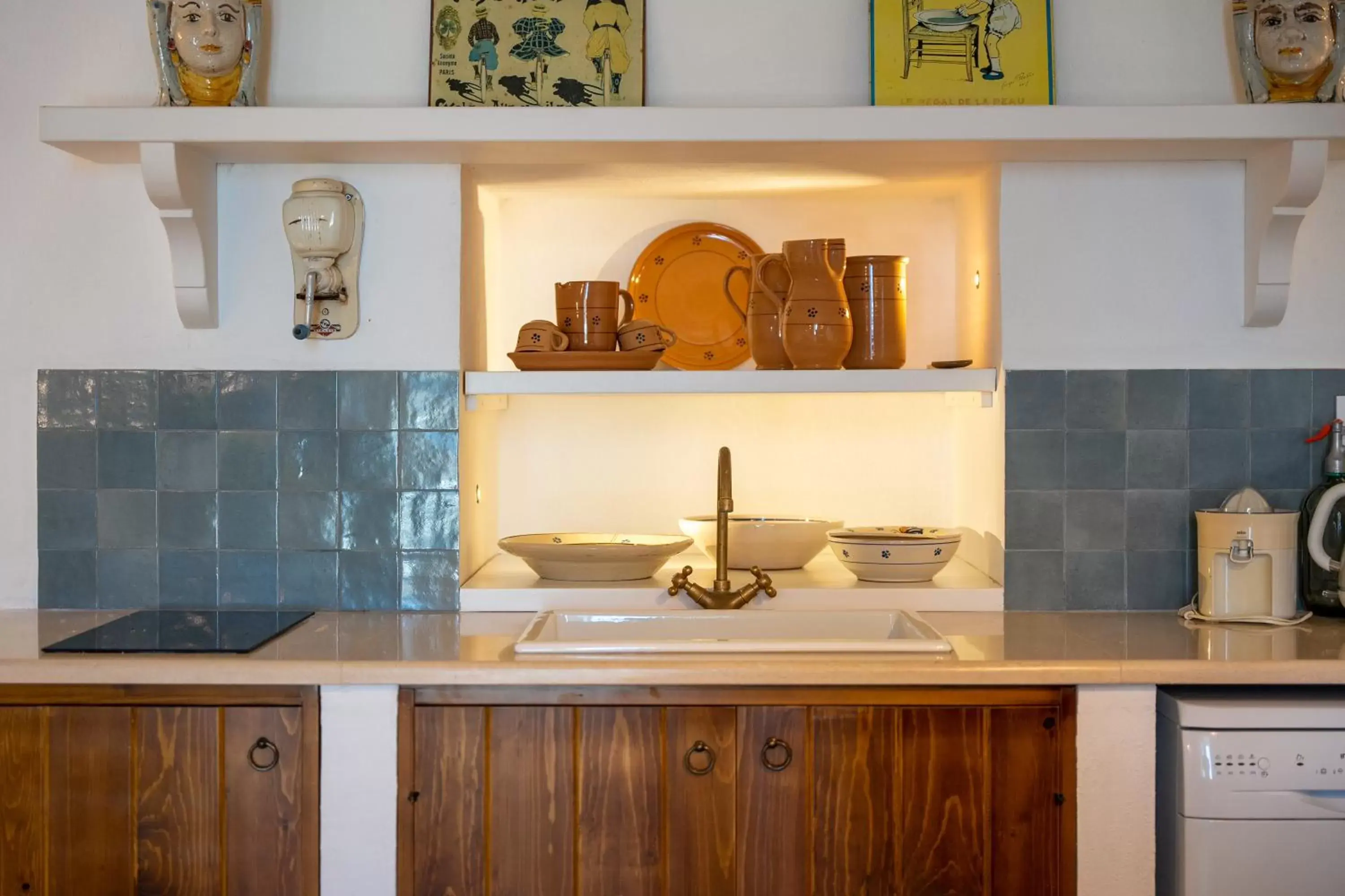 Decorative detail, Kitchen/Kitchenette in Palazzo De Mori