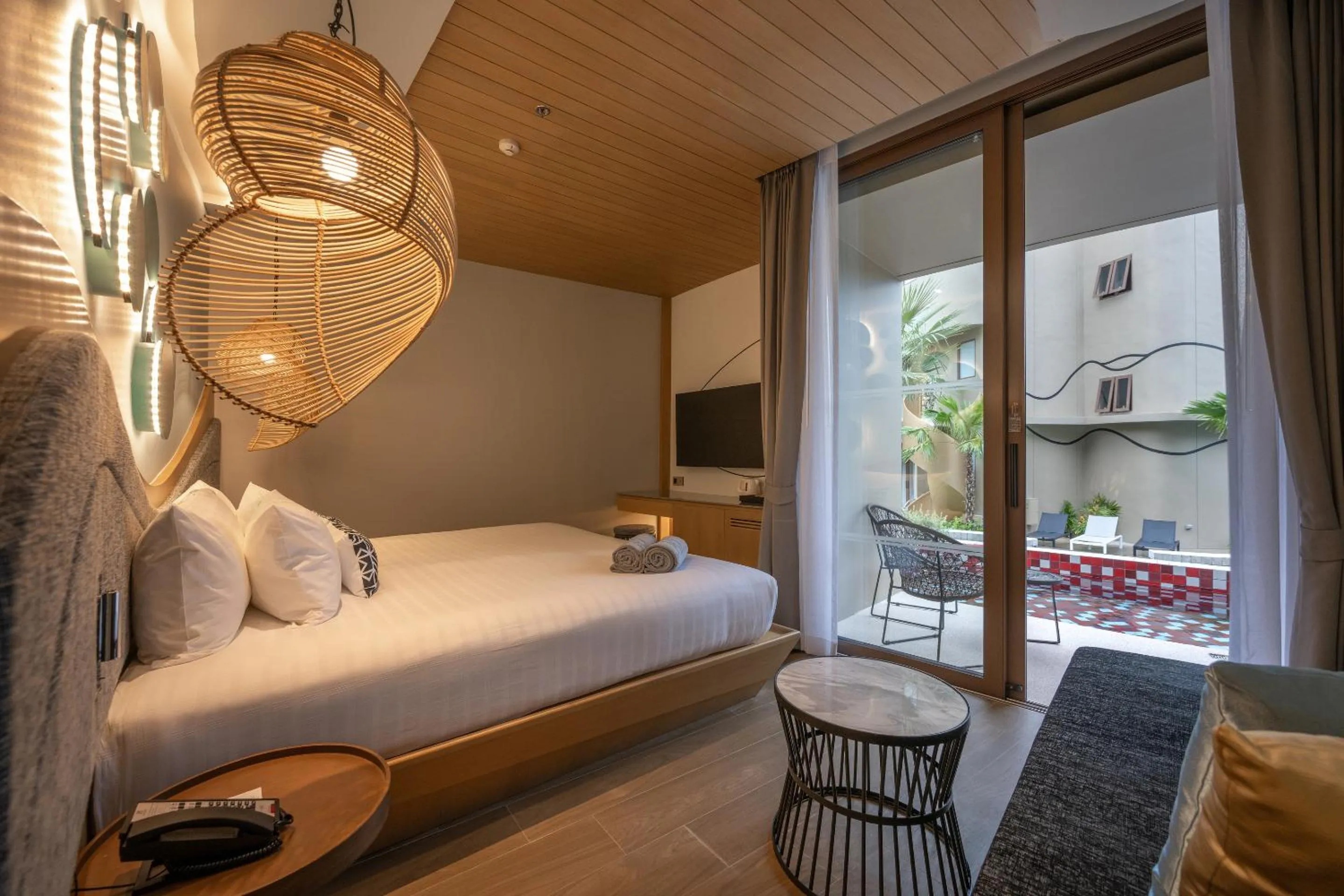 Bedroom, Bed in Metadee Concept Hotel