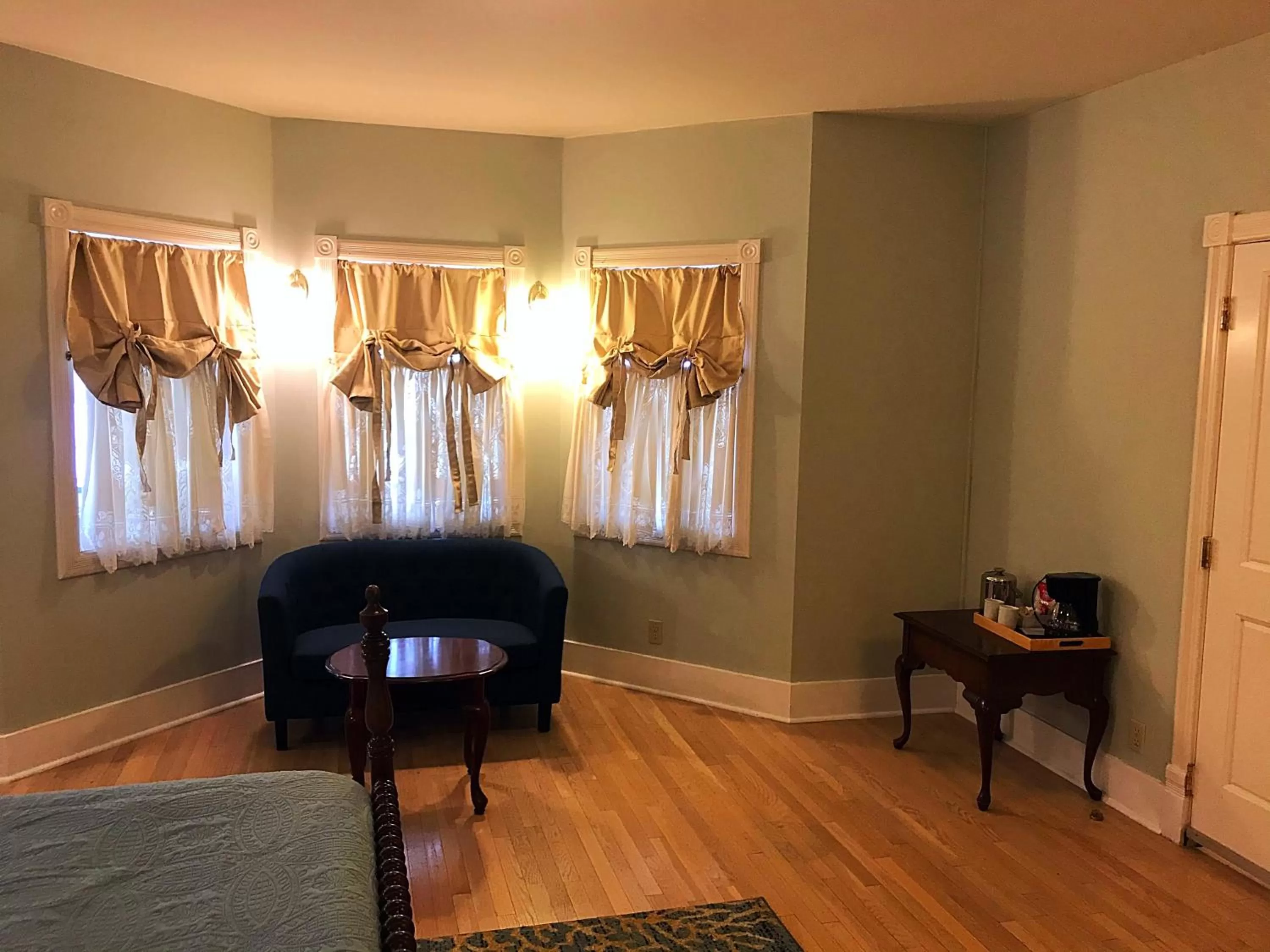 Seating area in The Edenwild Boutique Inn