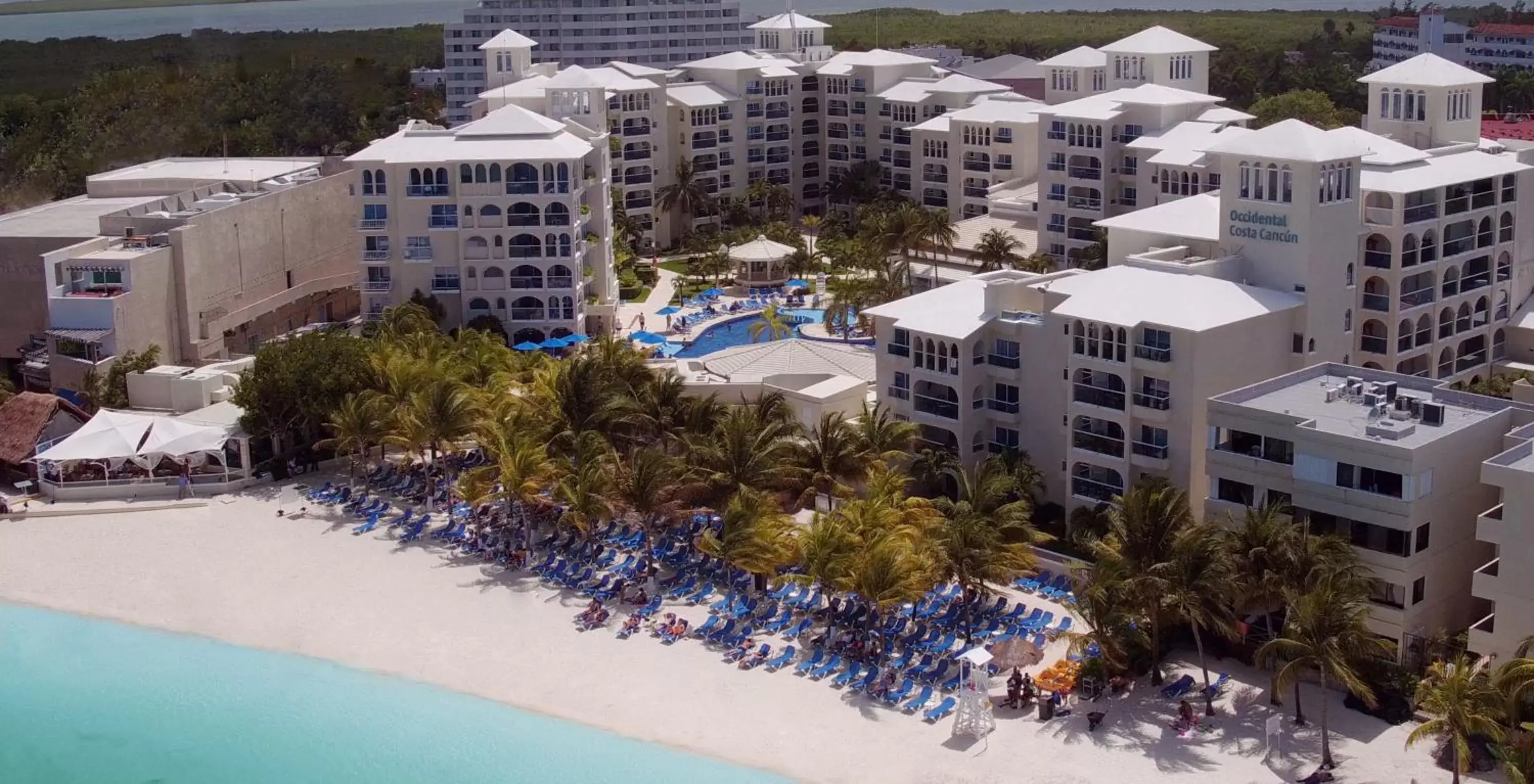 Sea view, Bird's-eye View in Occidental Costa Cancún - All Inclusive