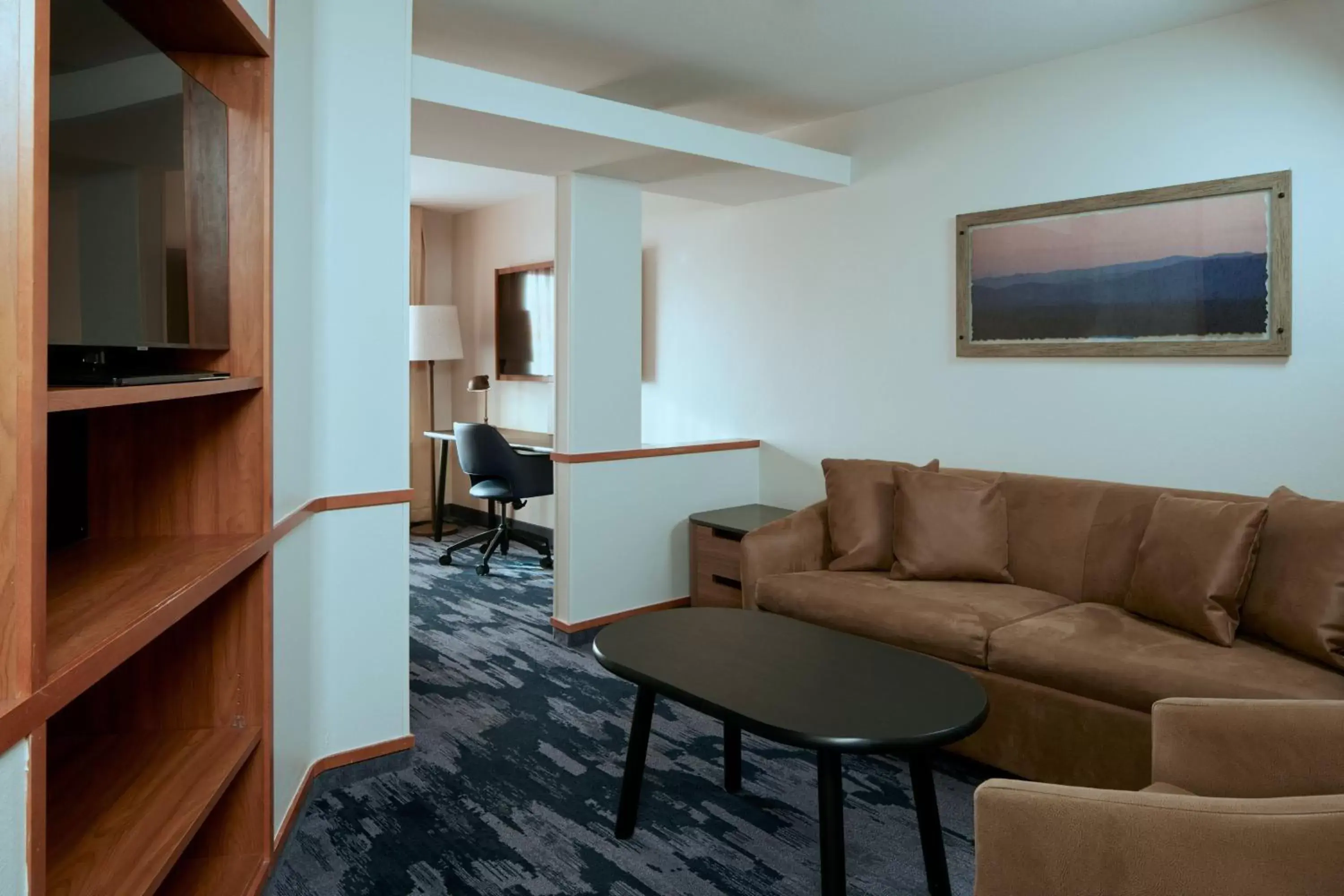 Living room, Seating Area in Fairfield Inn and Suites San Bernardino