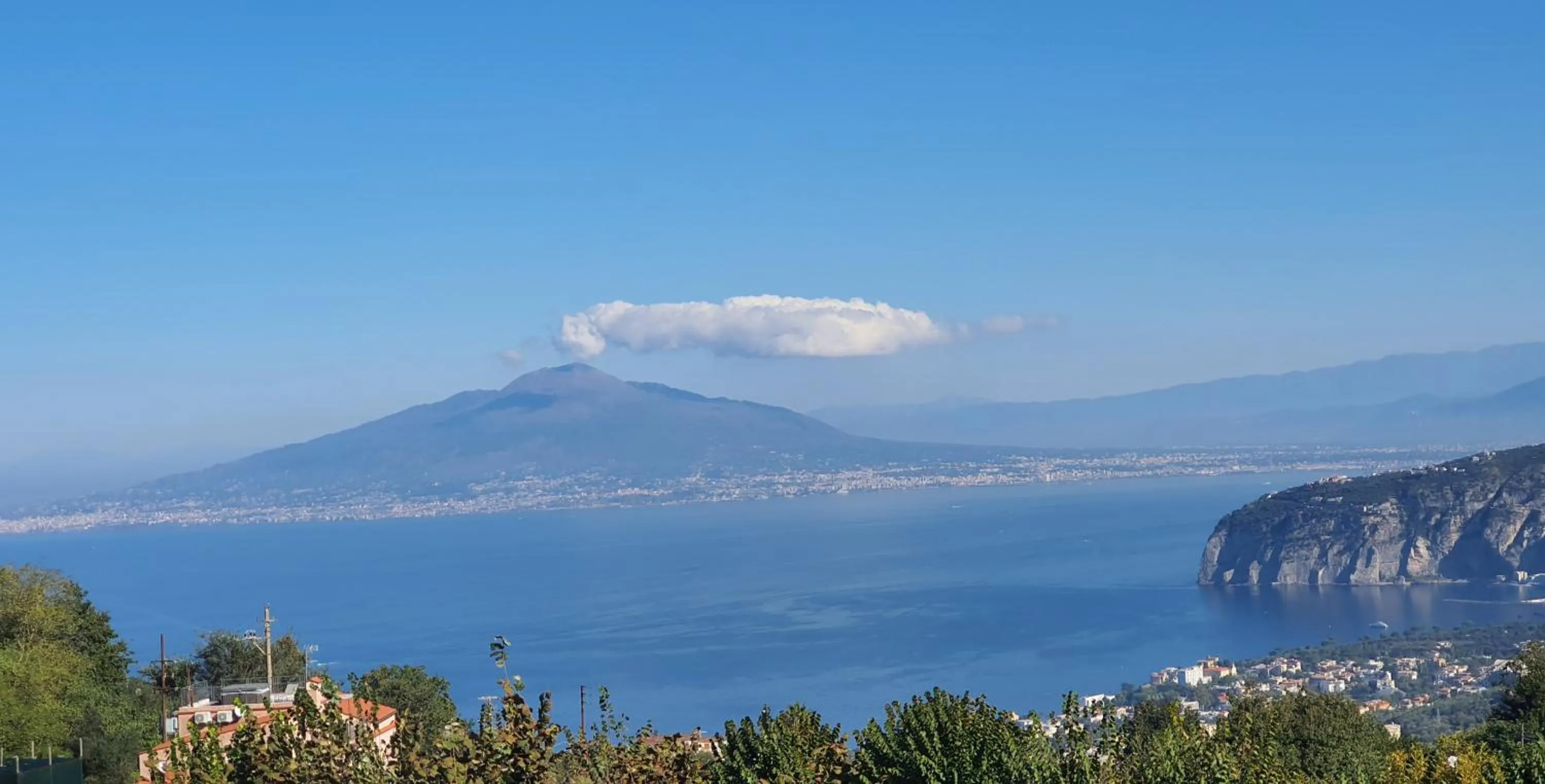 Natural landscape in Hotel Iaccarino