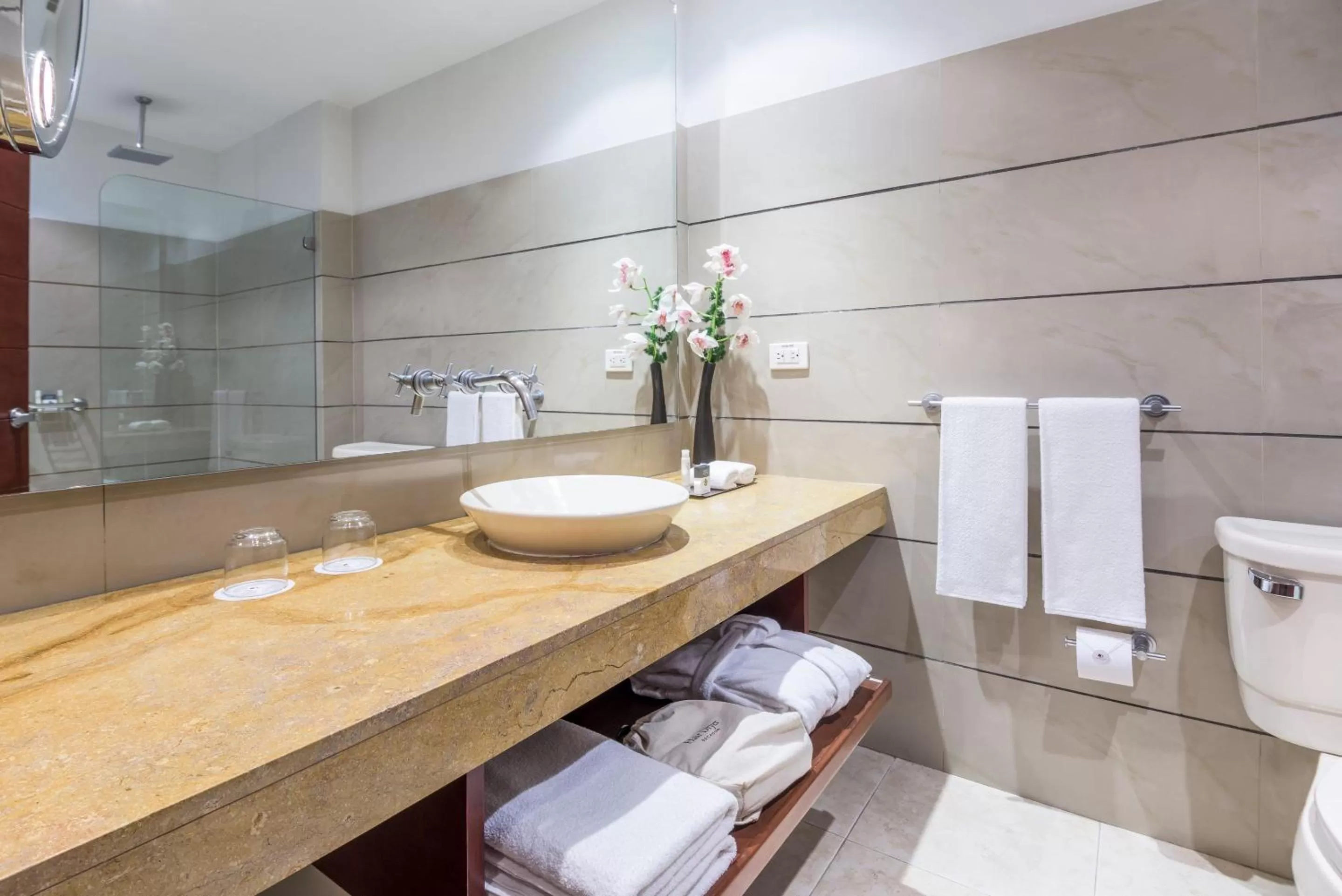 Bathroom in Cosmos 100 Hotel & Centro de Convenciones - Hoteles Cosmos