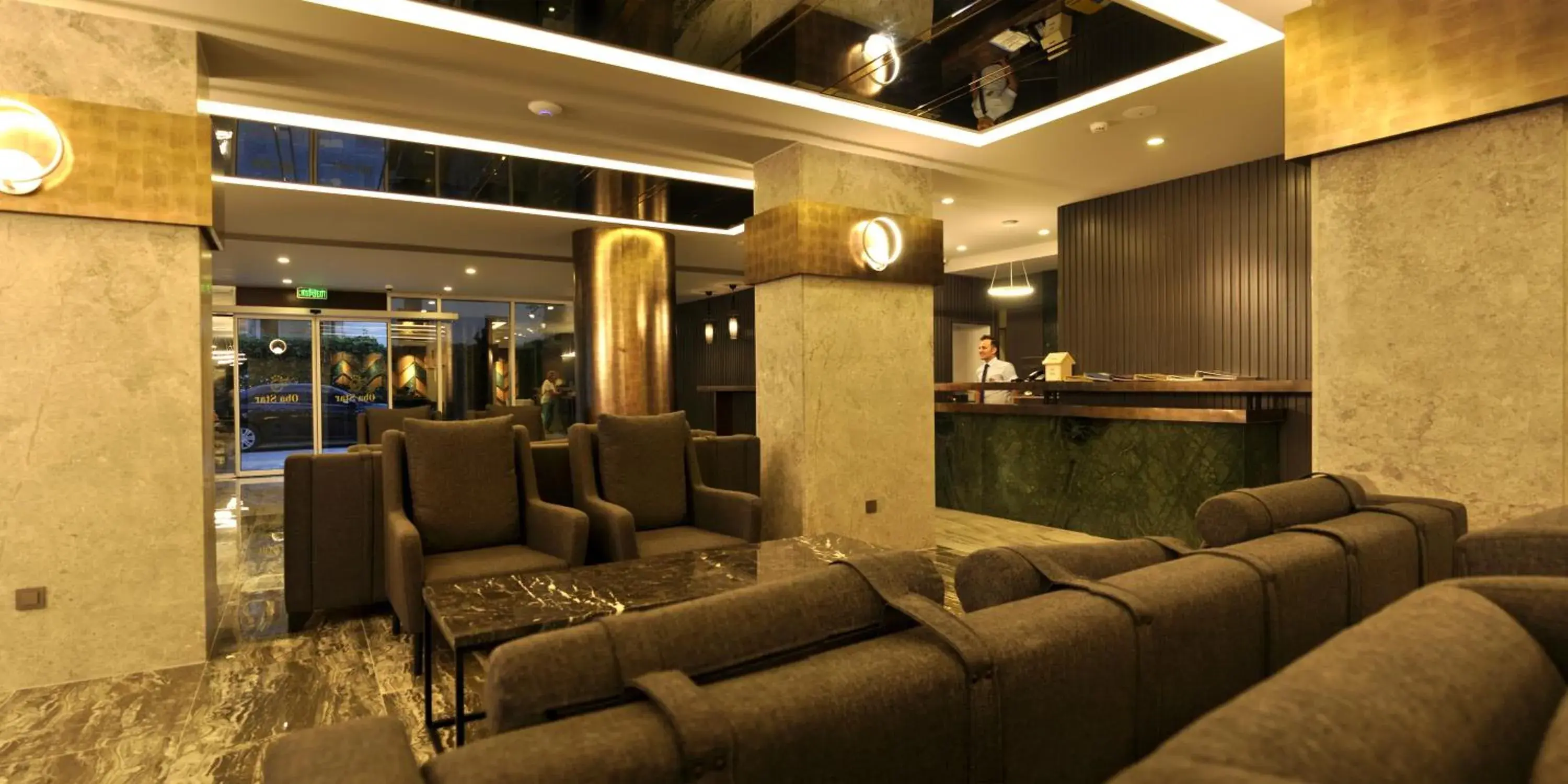 Lobby or reception, Lounge/Bar in Oba Star Hotel - Ultra All Inclusive