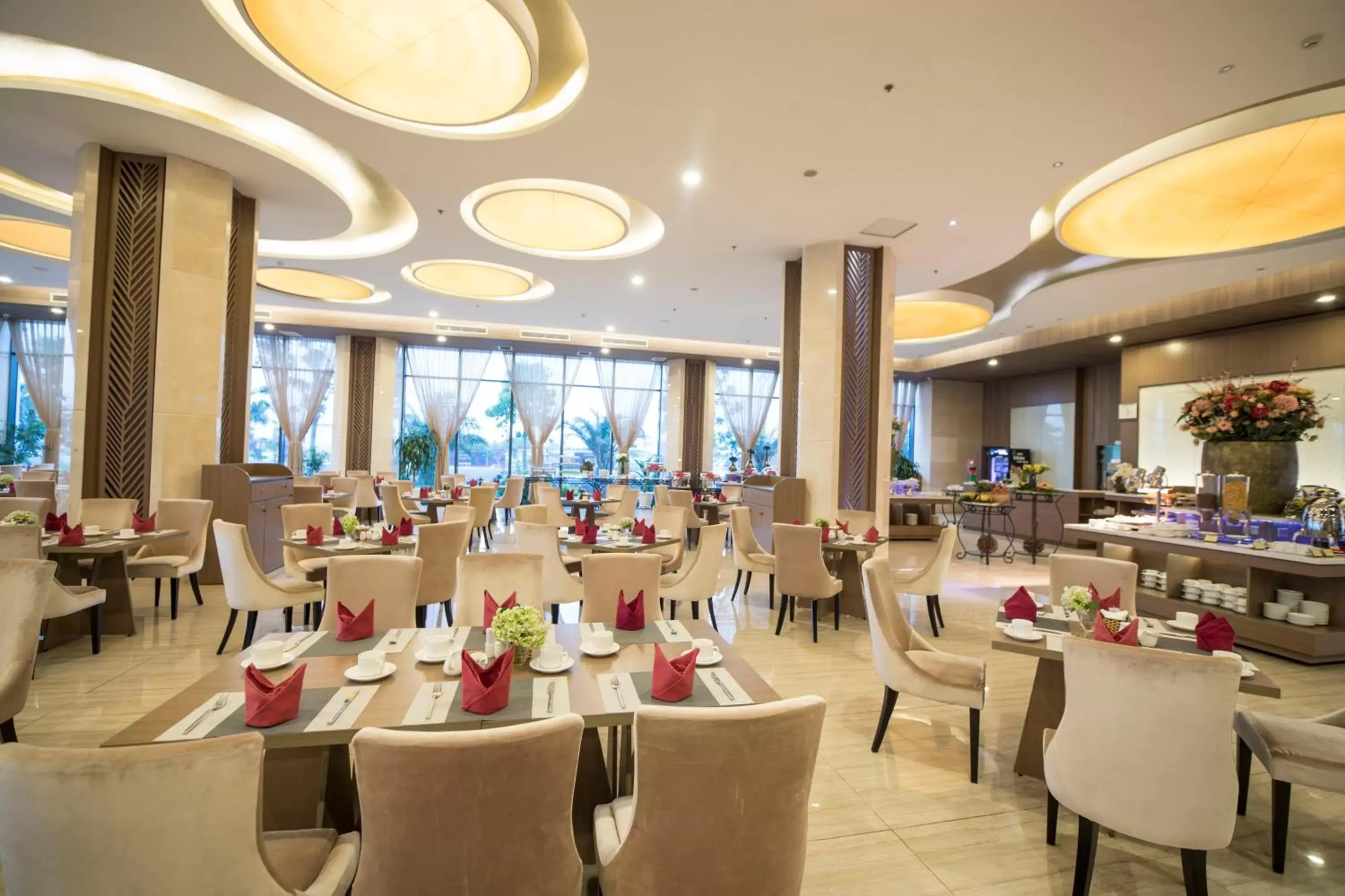 Breakfast, Restaurant/Places to Eat in Muong Thanh Luxury Ca Mau Hotel