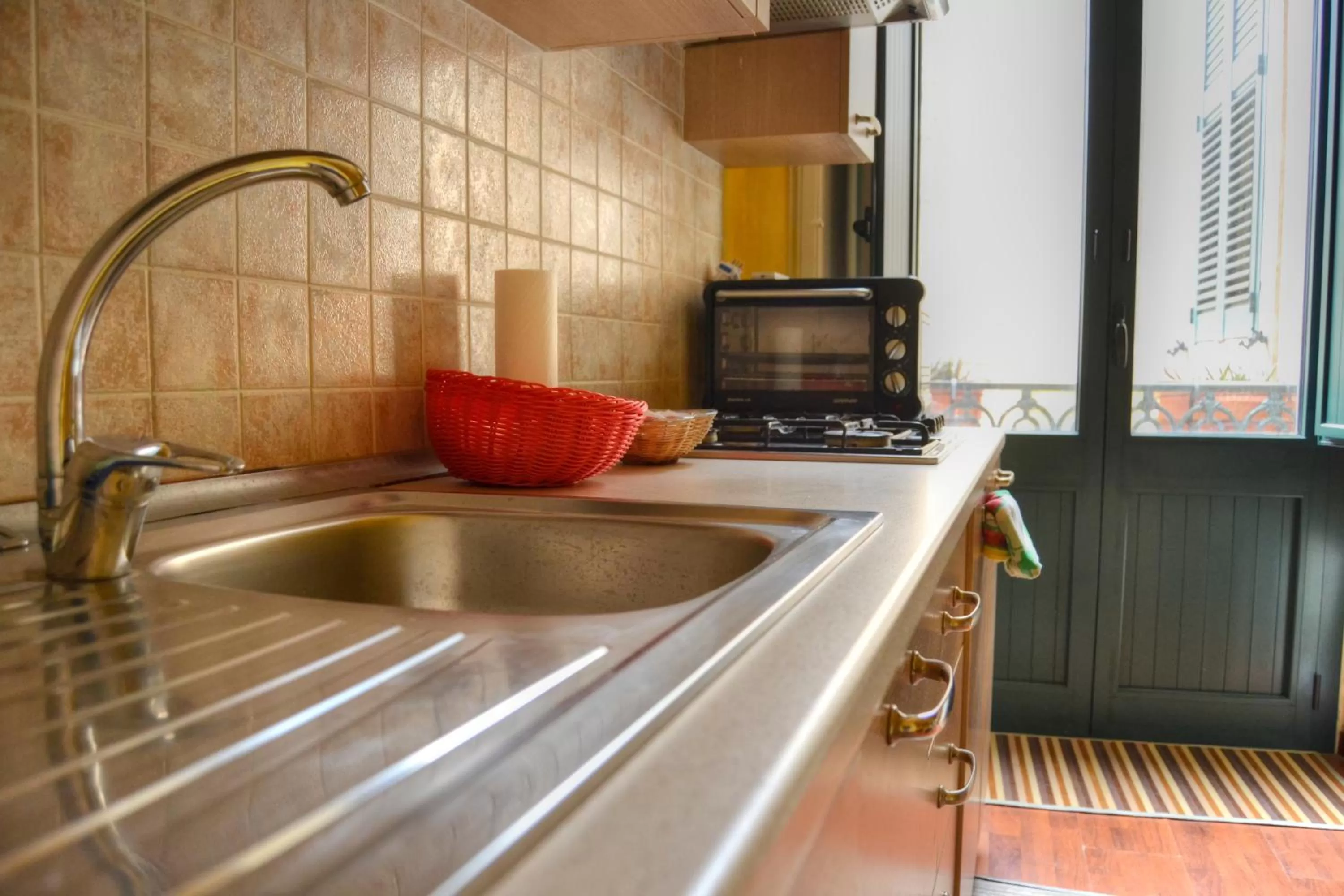 Kitchen or kitchenette in B&B La Corte Lecce
