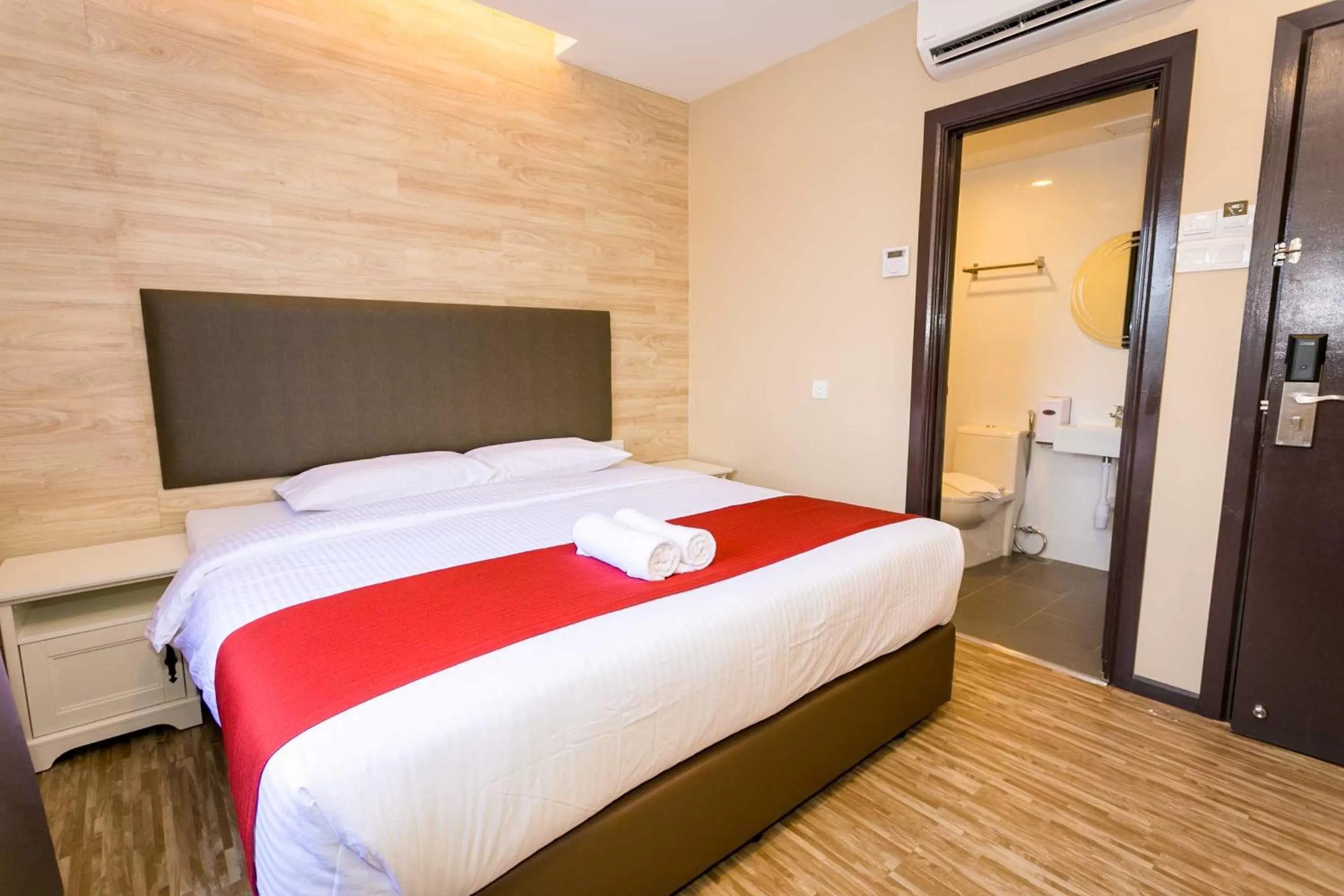 Bedroom, Bed in Icon Hotel Segamat