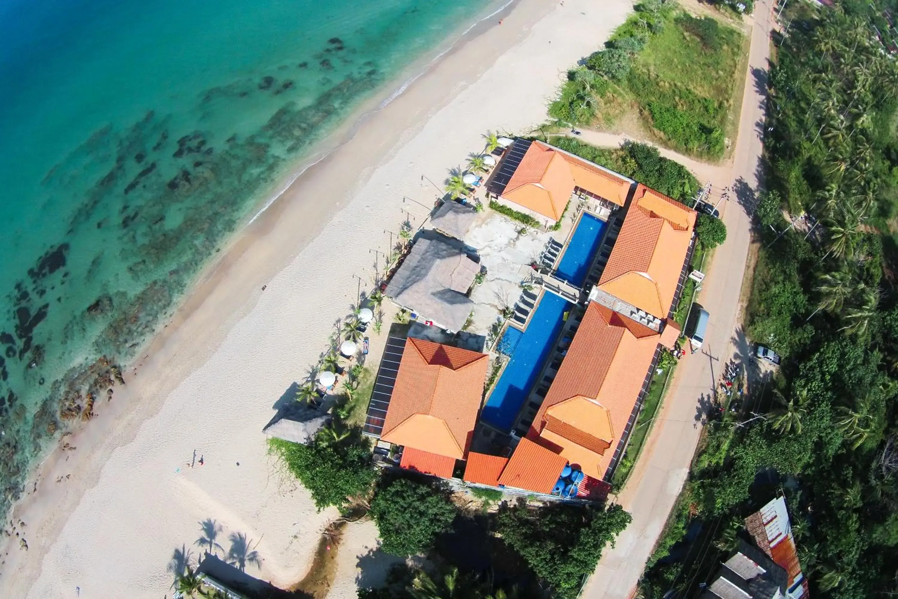 Bird's eye view, Bird's-eye View in Peace Paradise Beach