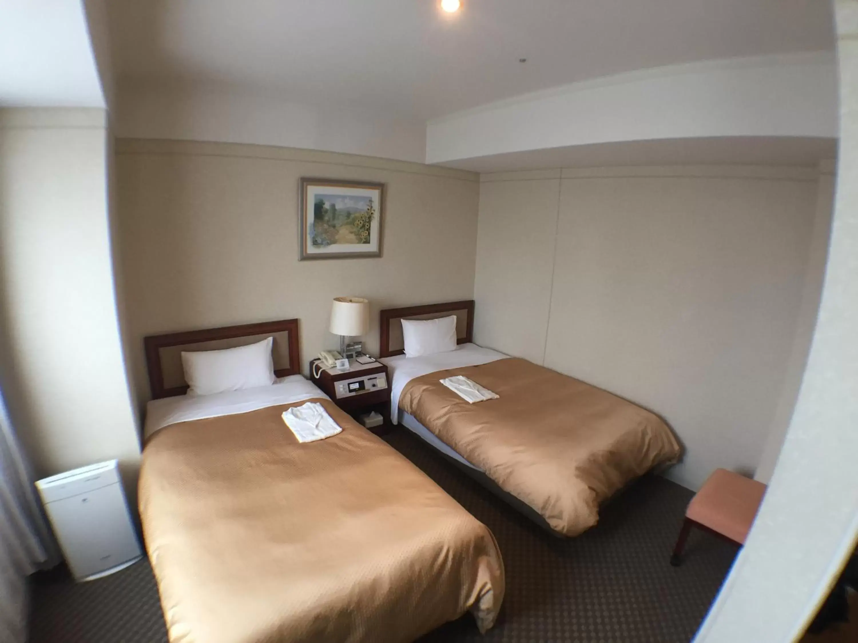 Bedroom, Bed in Hiroshima Intelligent Hotel Annex