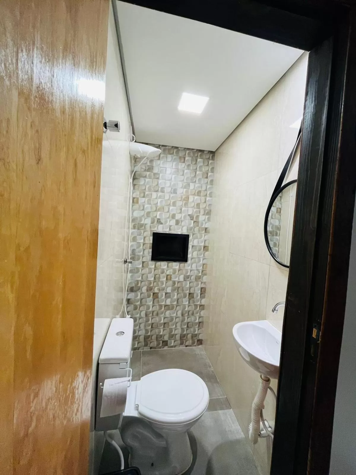 Bathroom in Riacho Hotel