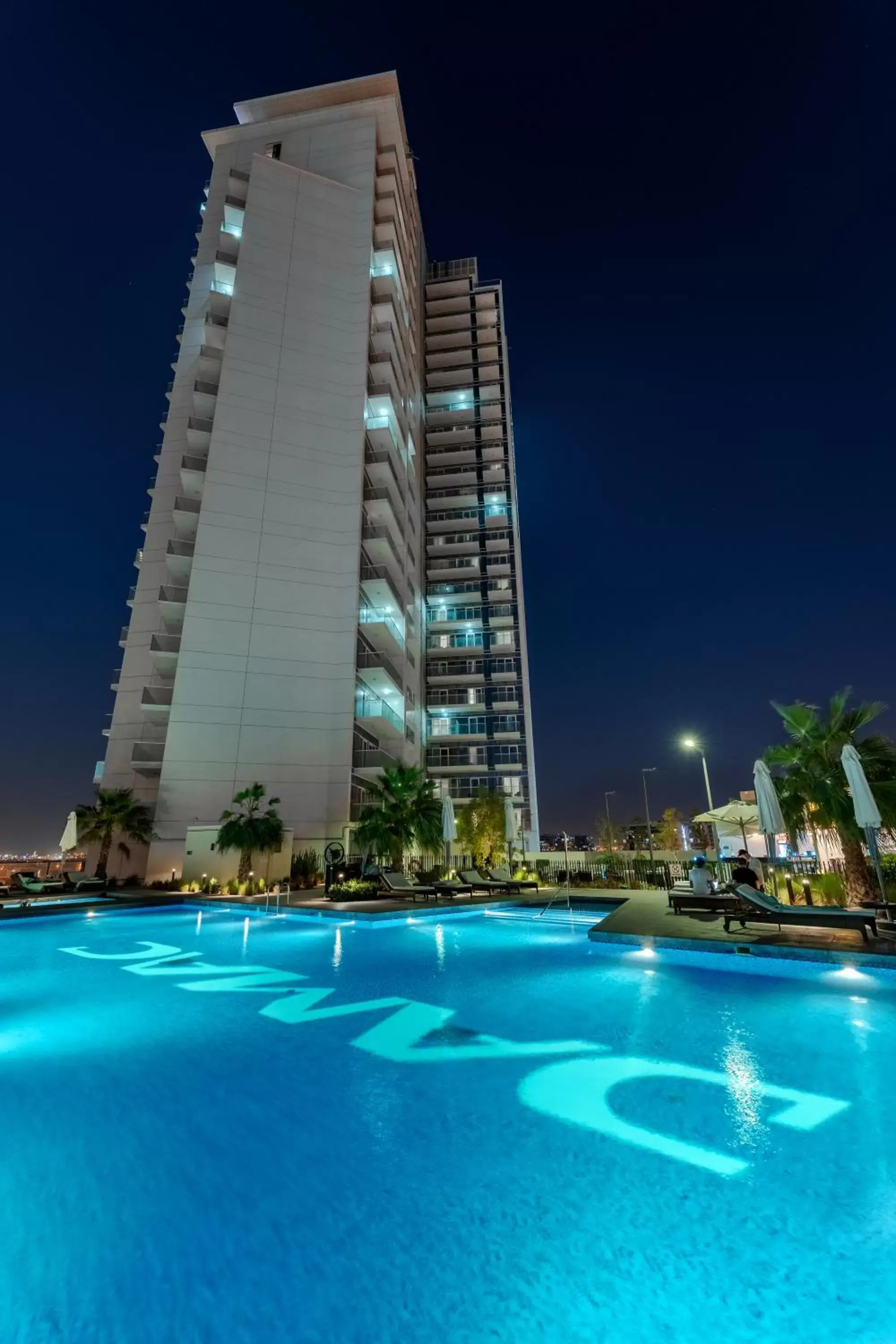 Pool view, Property Building in Radisson Dubai Damac Hills
