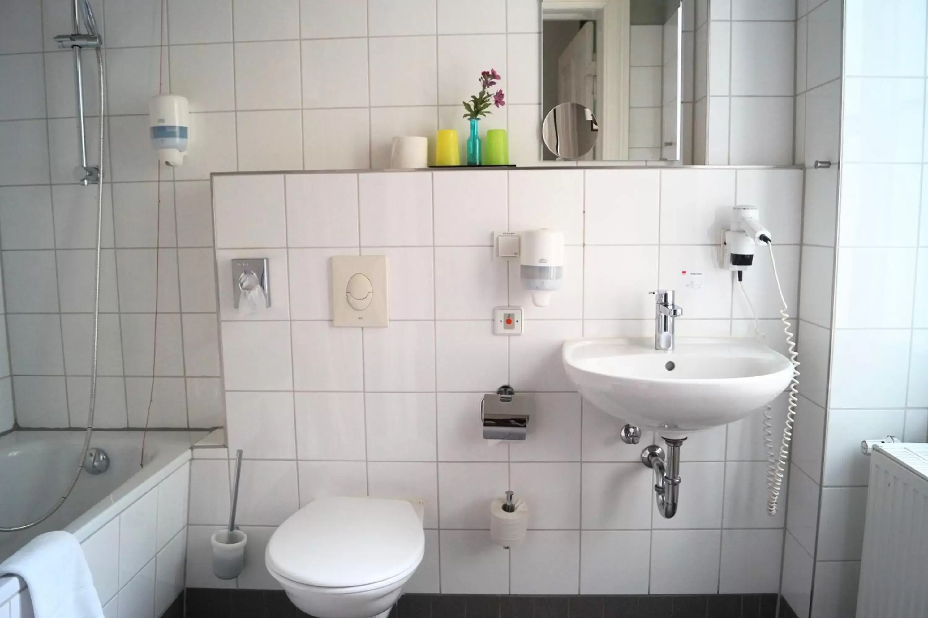 Bathroom in Grand Hostel Berlin Classic