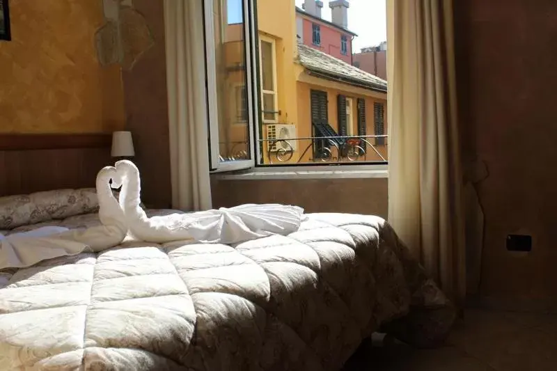 Bed in Albergo Posta