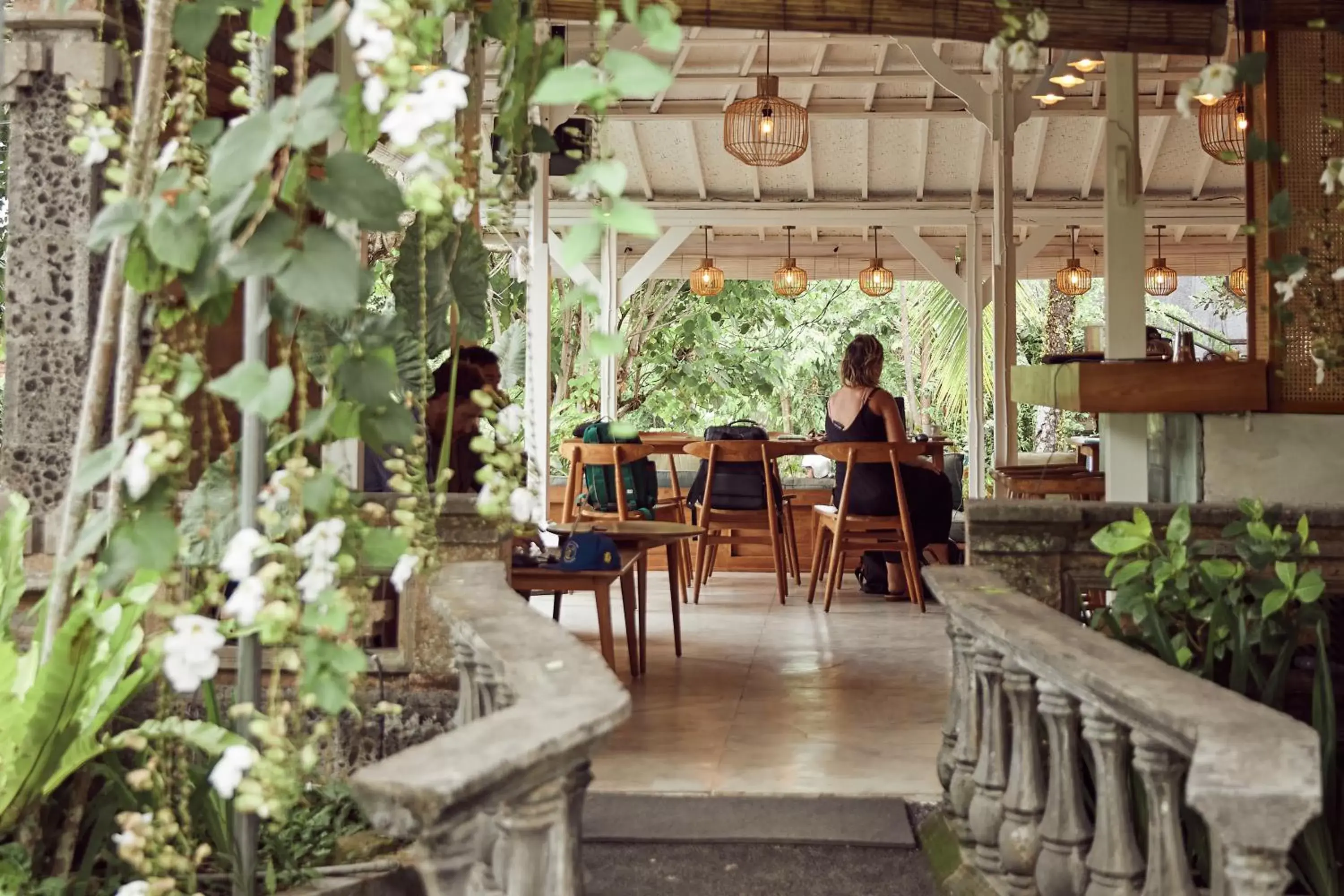 Restaurant/Places to Eat in Outpost Ubud Coliving Suites