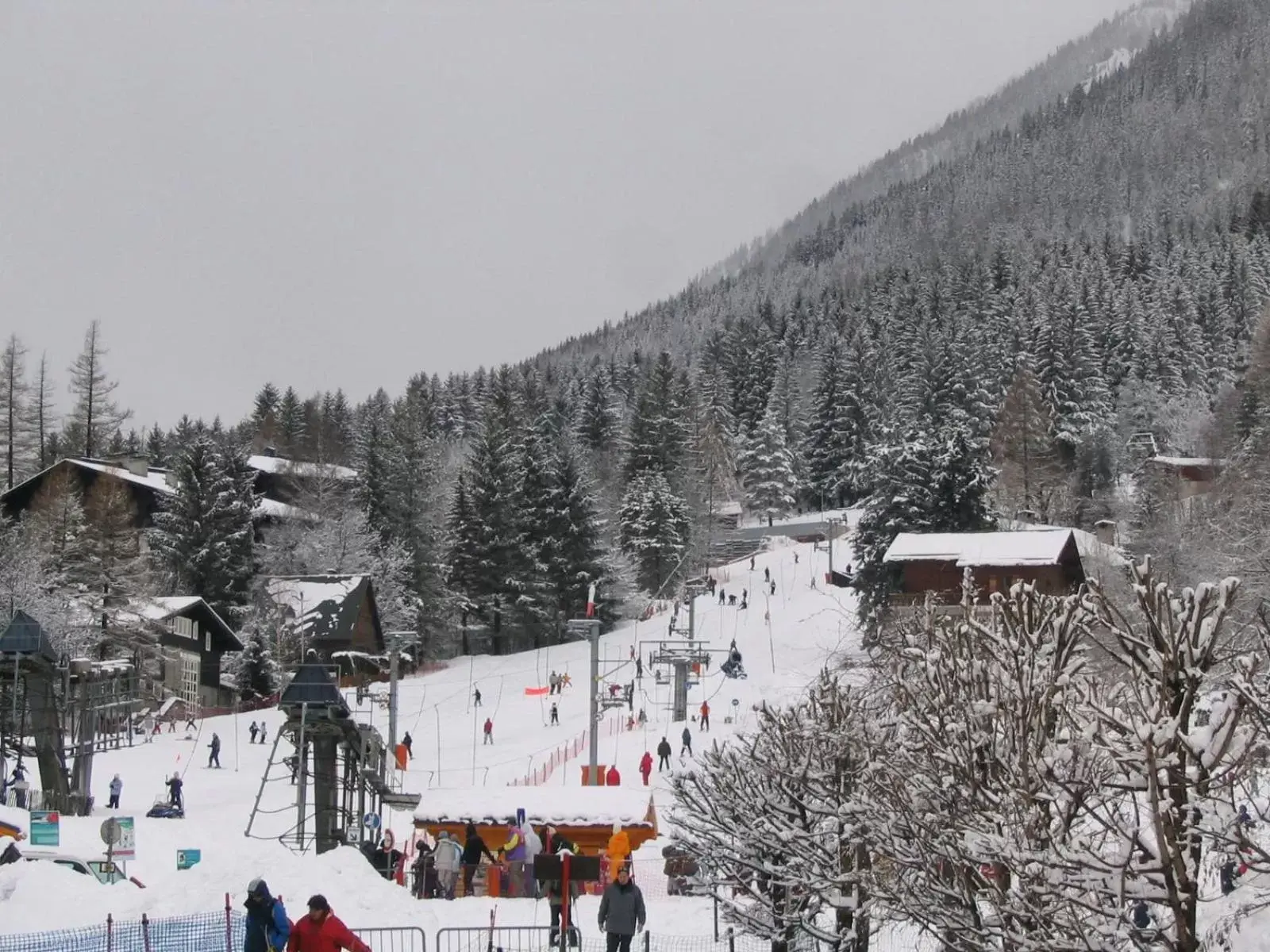 Children play ground, Winter in Les Balcons du Savoy