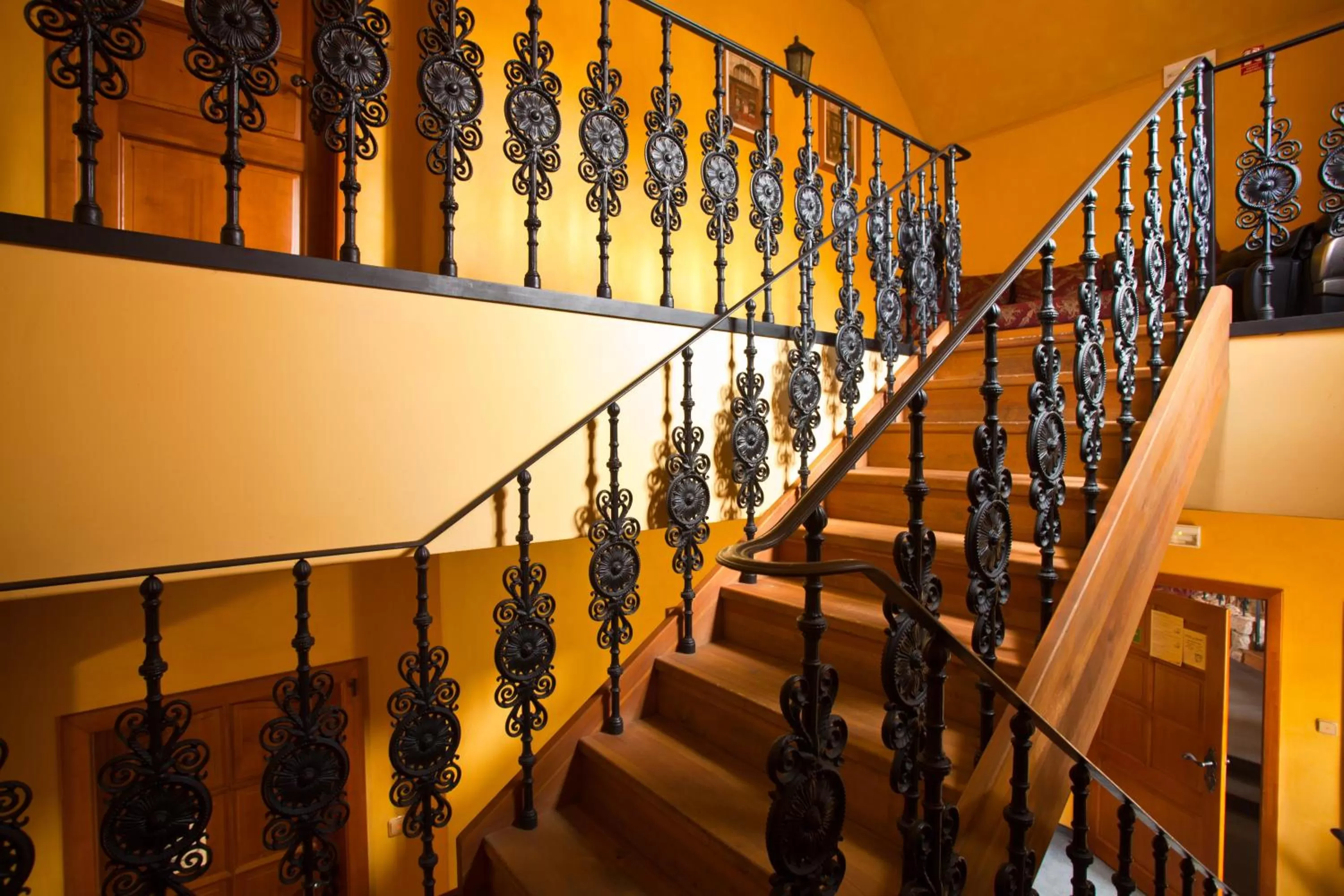 Decorative detail in Hotel U Simla