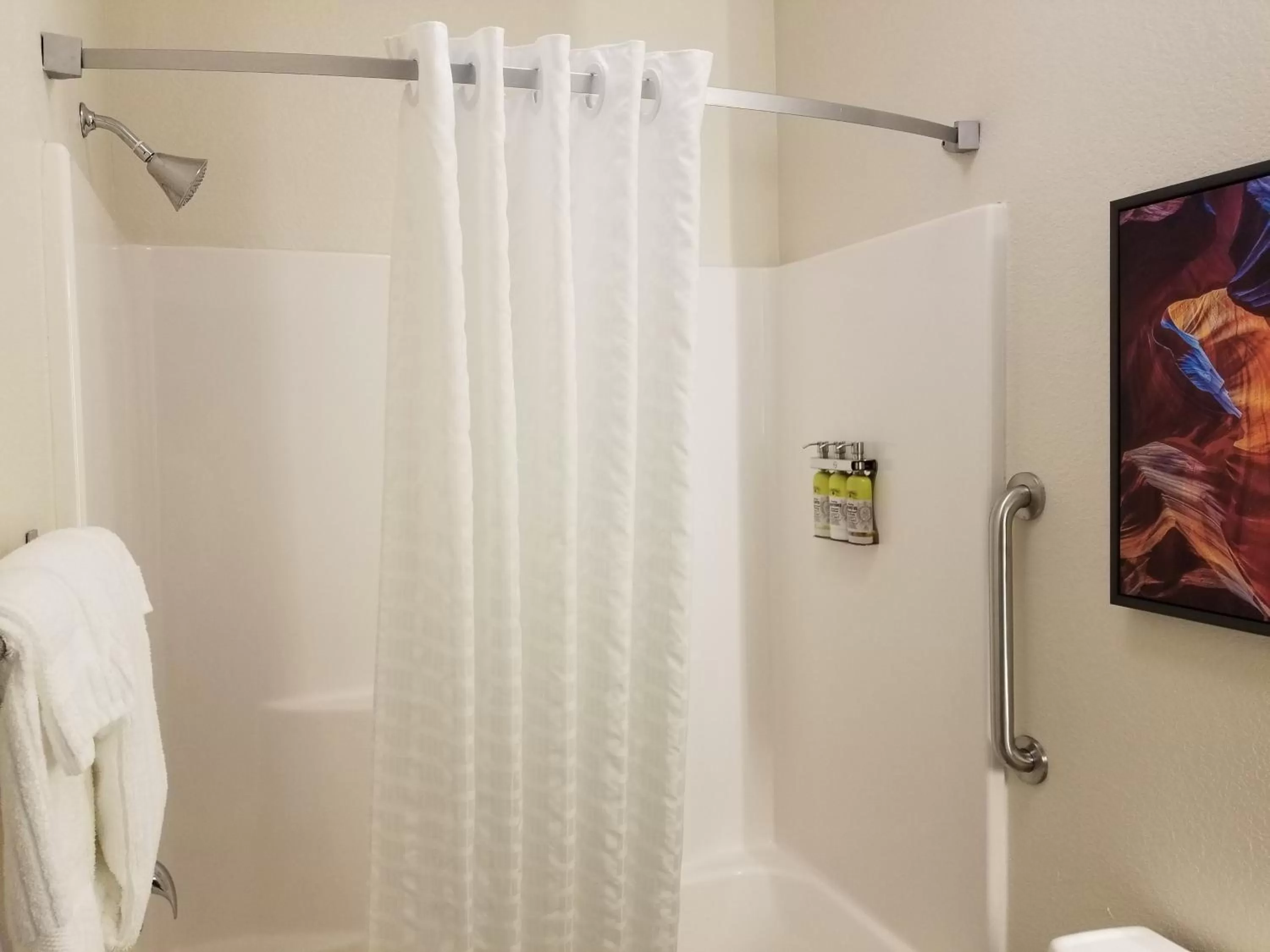 Bathroom in Candlewood Suites Apex Raleigh Area by IHG