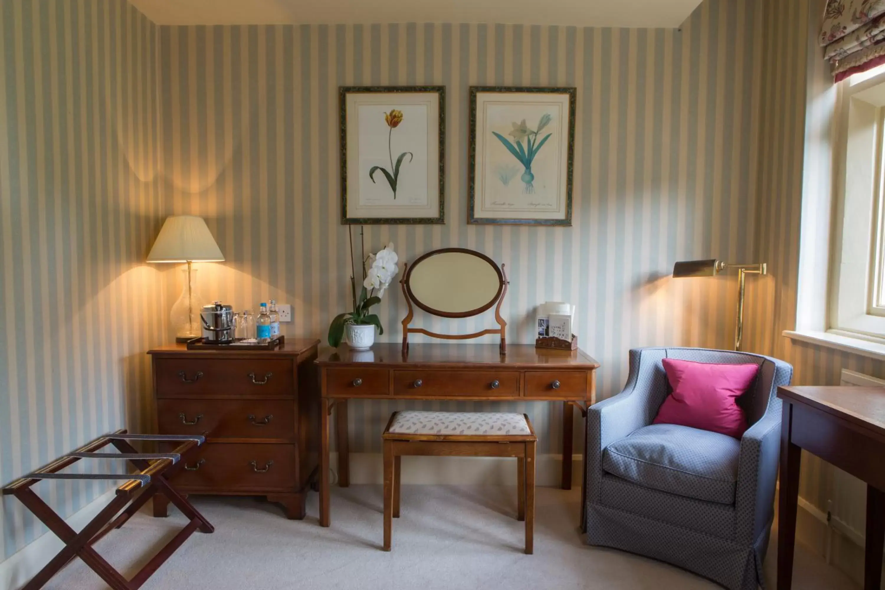 Bedroom, Seating Area in Horsted Place Hotel