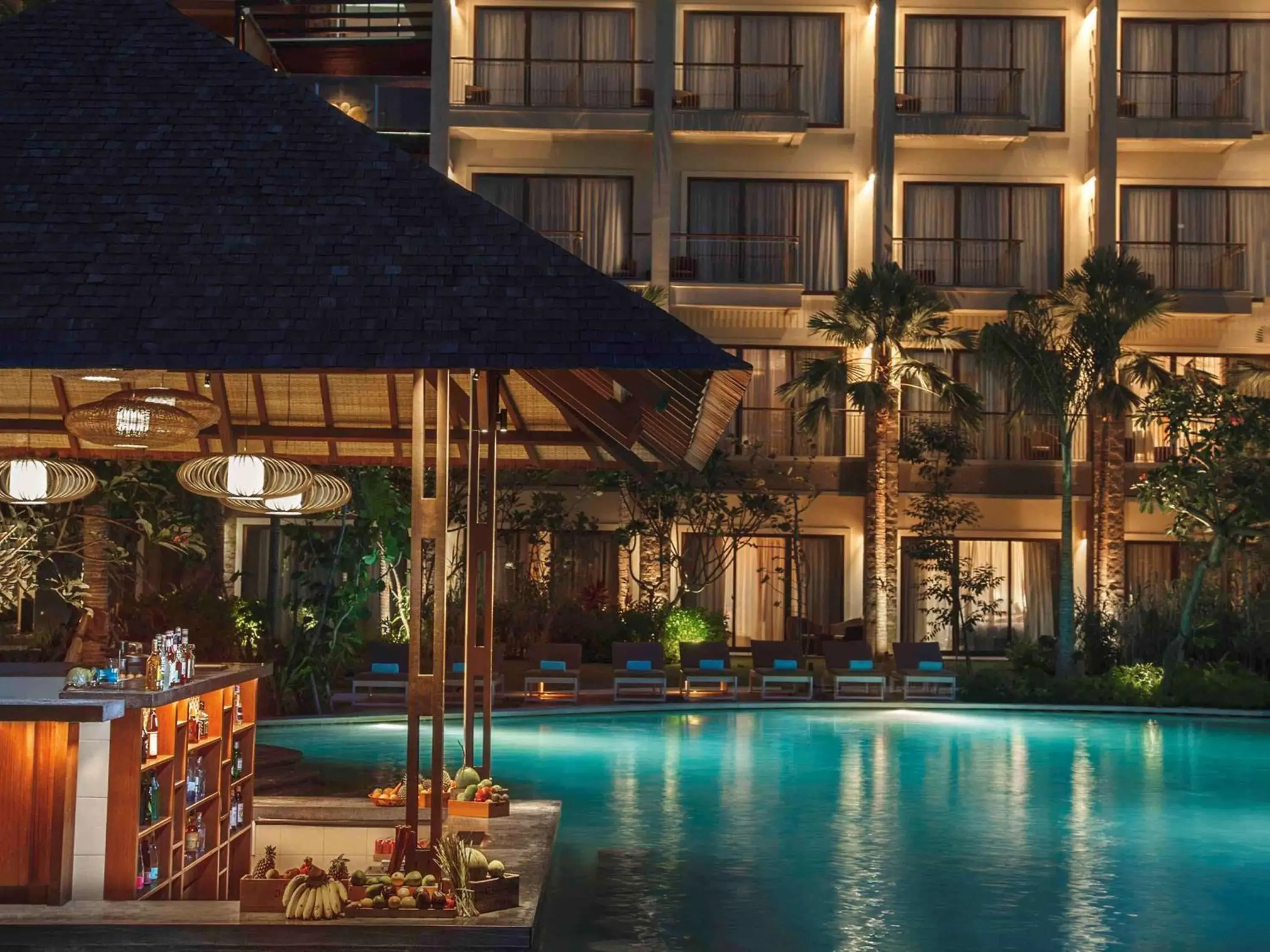 Property building, Swimming Pool in Mövenpick Resort & Spa Jimbaran Bali
