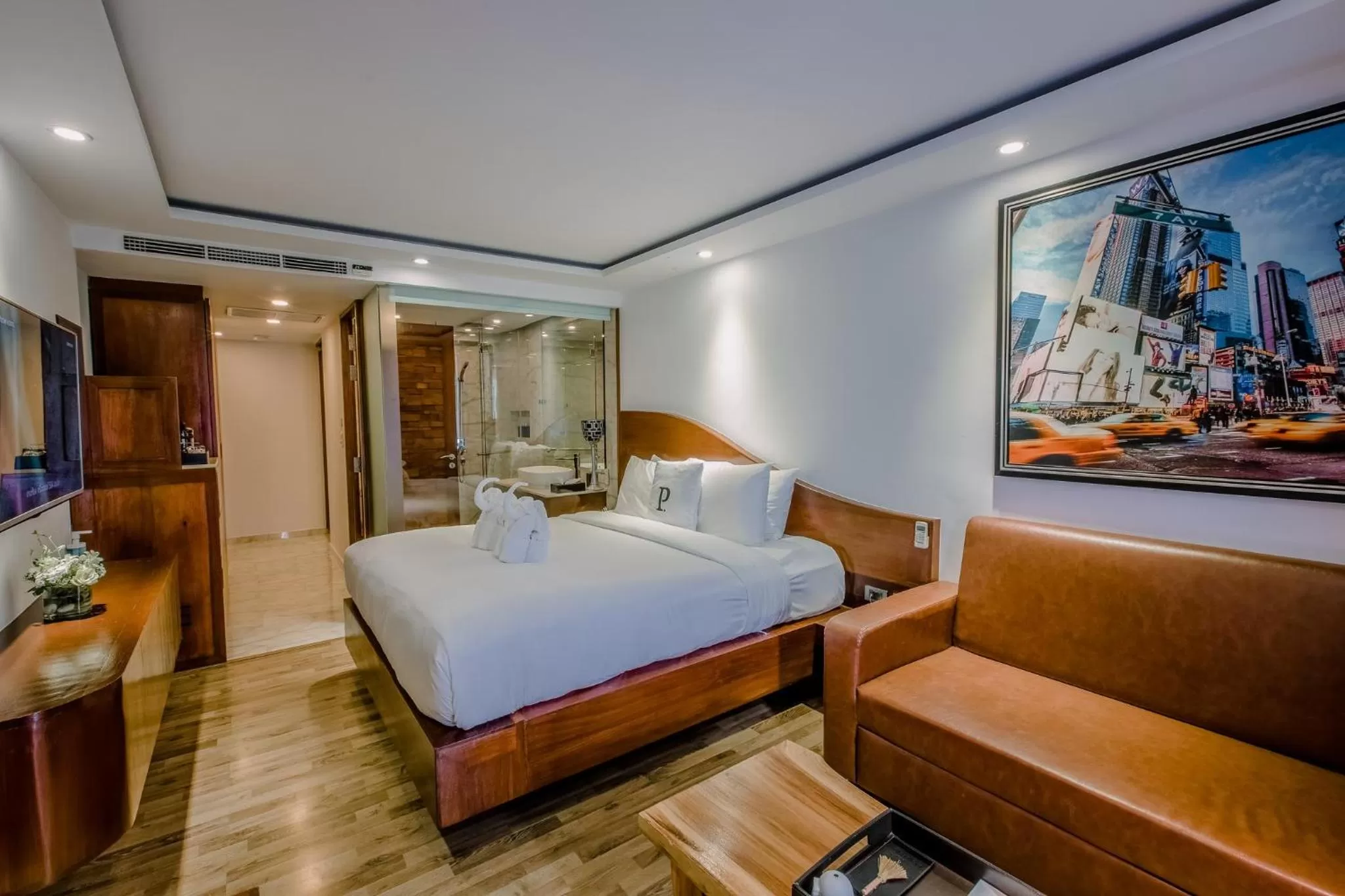 Bedroom, Bed in The Privilege Hotel Ezra Beach Club