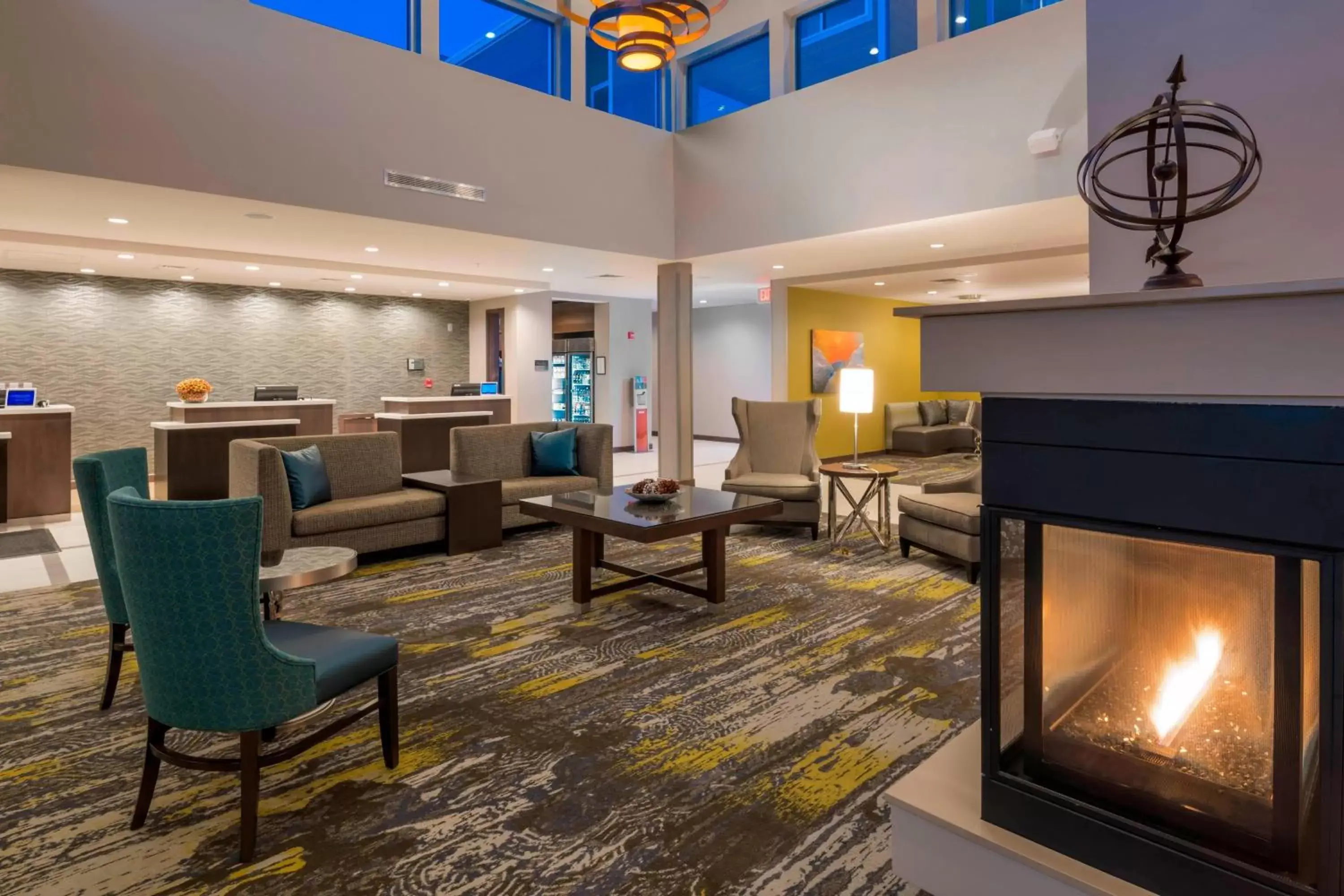 Lobby or reception in Residence Inn by Marriott Fishkill