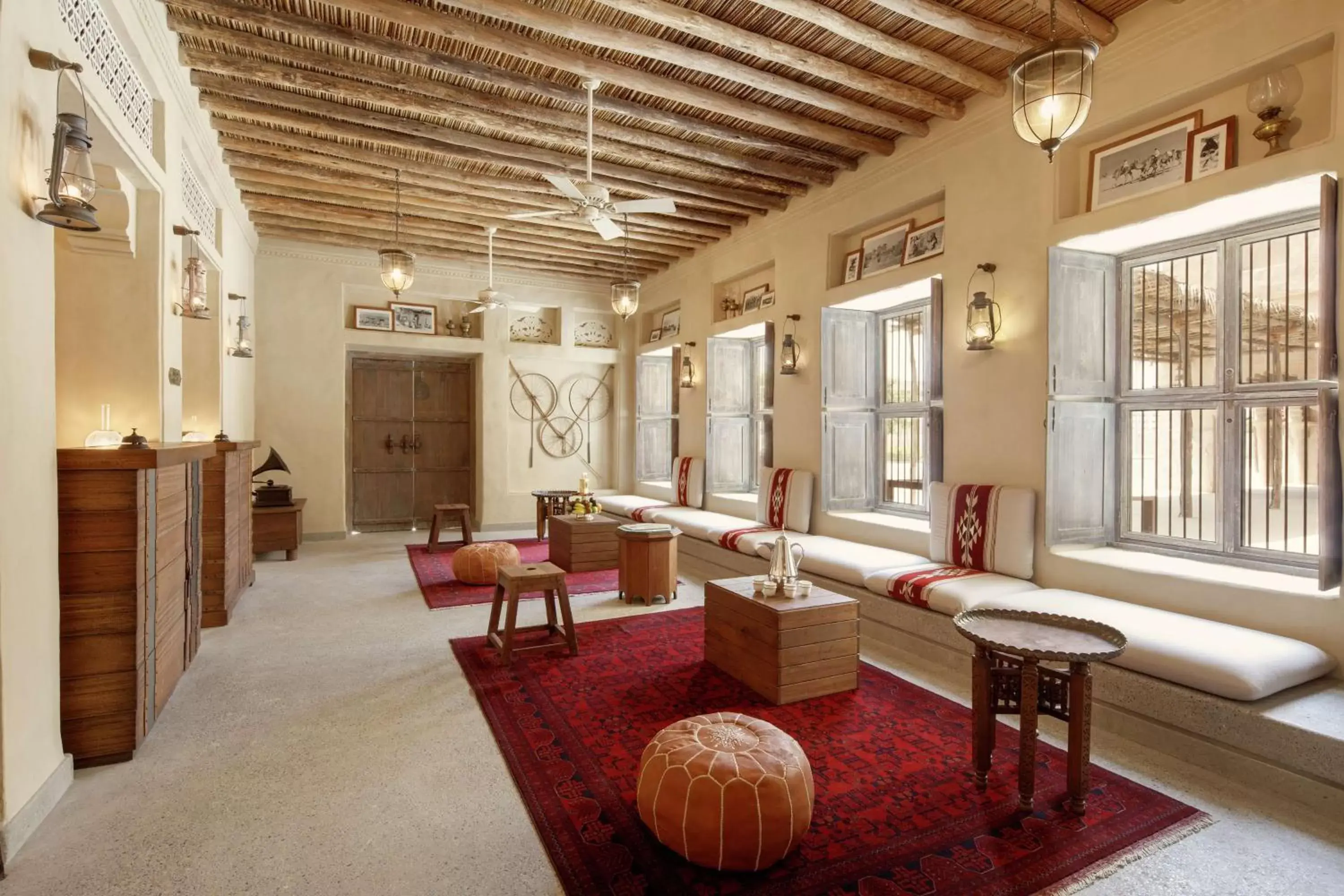 Lobby or reception in Al Seef Heritage Hotel Dubai, Curio Collection by Hilton Lobby or reception in Al Seef Heritage Hotel Dubai, Curio Collection by Hilton