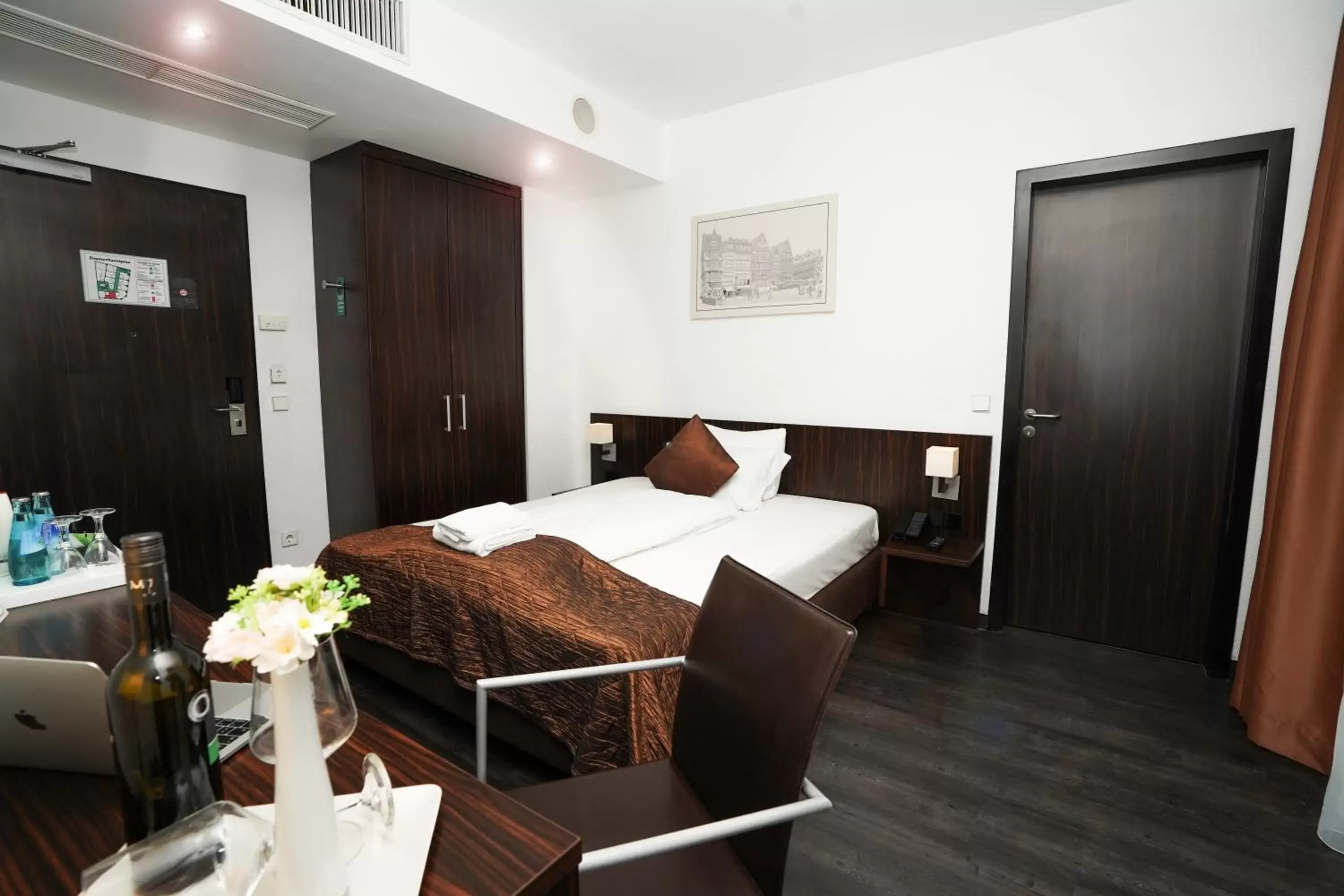 Bed in The Atrium Hotel Bed in The Atrium Hotel