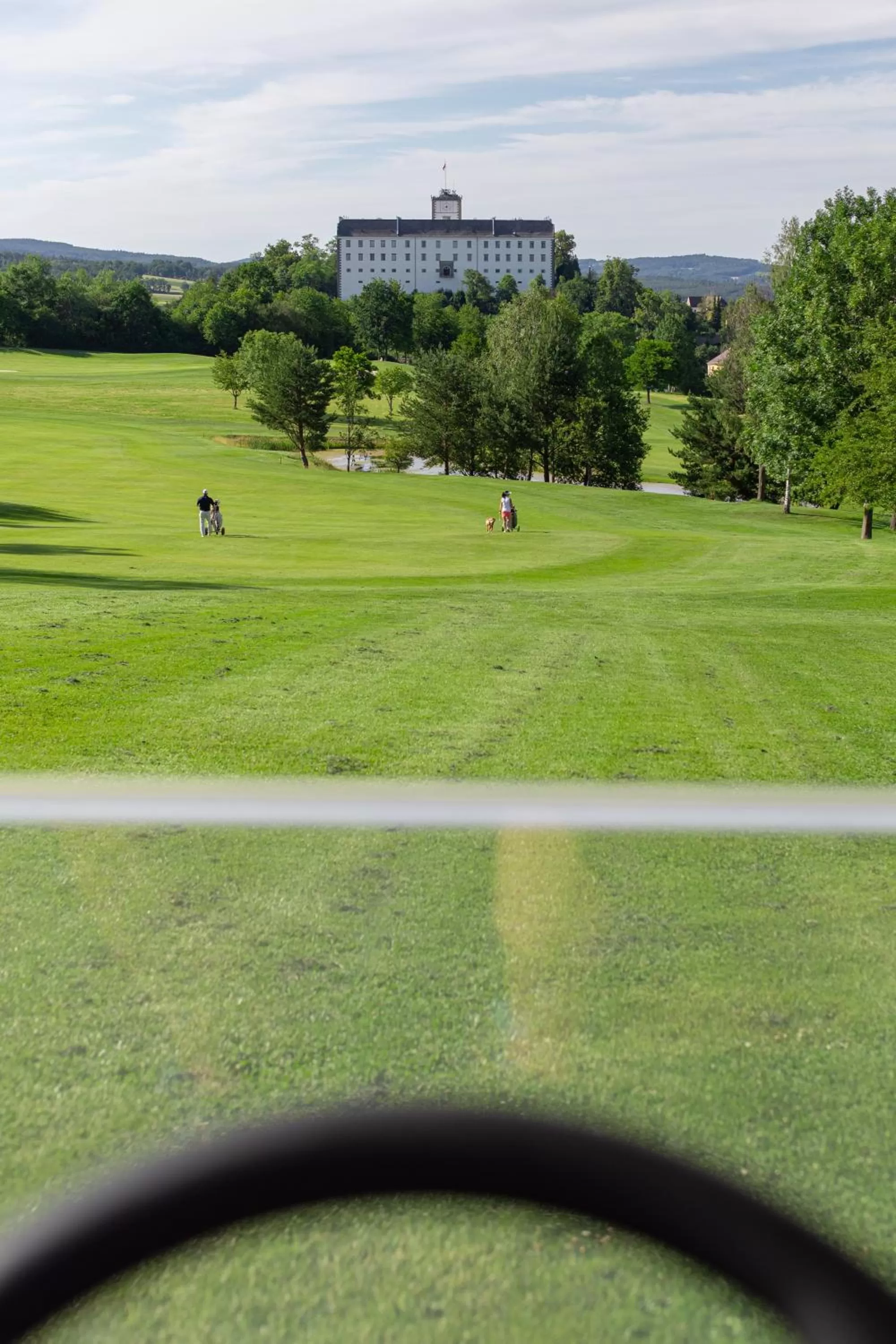 Golfcourse in Hotel Hausschachen