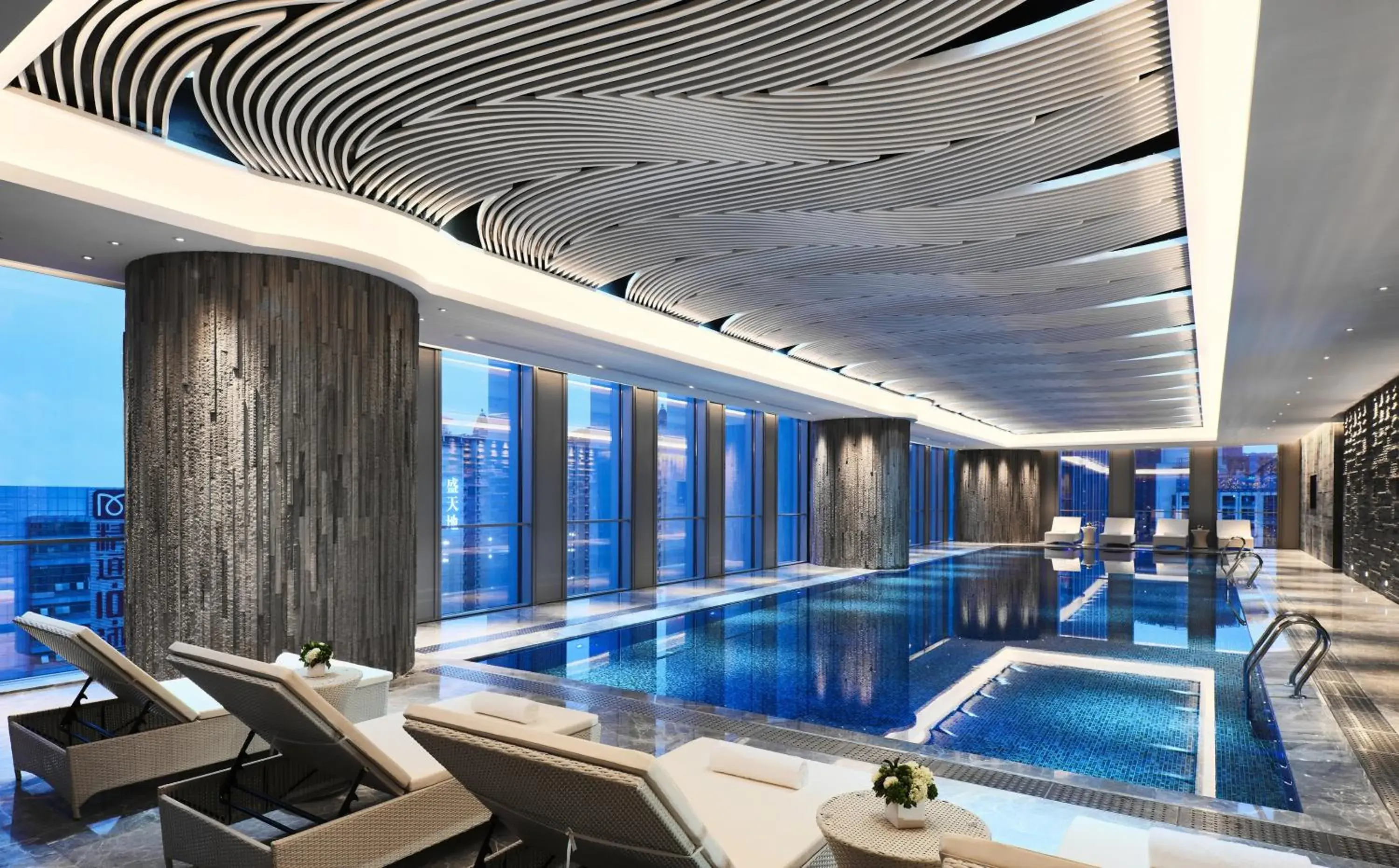 Swimming Pool in Crowne Plaza Nanning City Center, an IHG Hotel