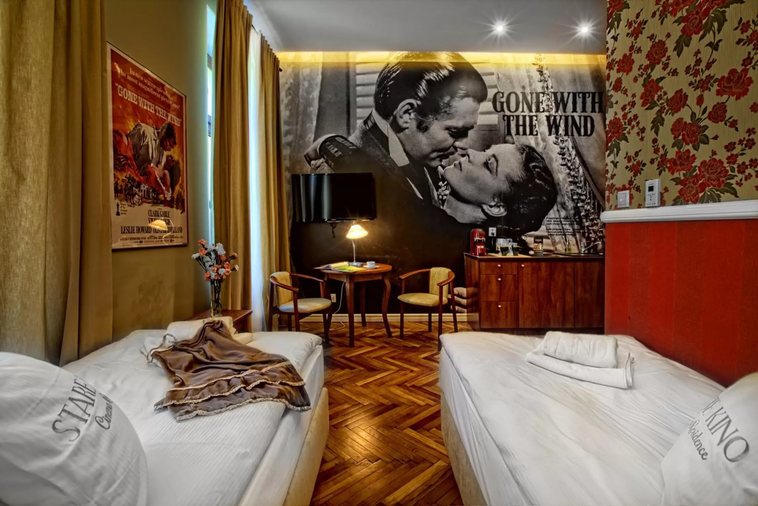 Bed in Stare Kino Cinema Residence Bed in Stare Kino Cinema Residence