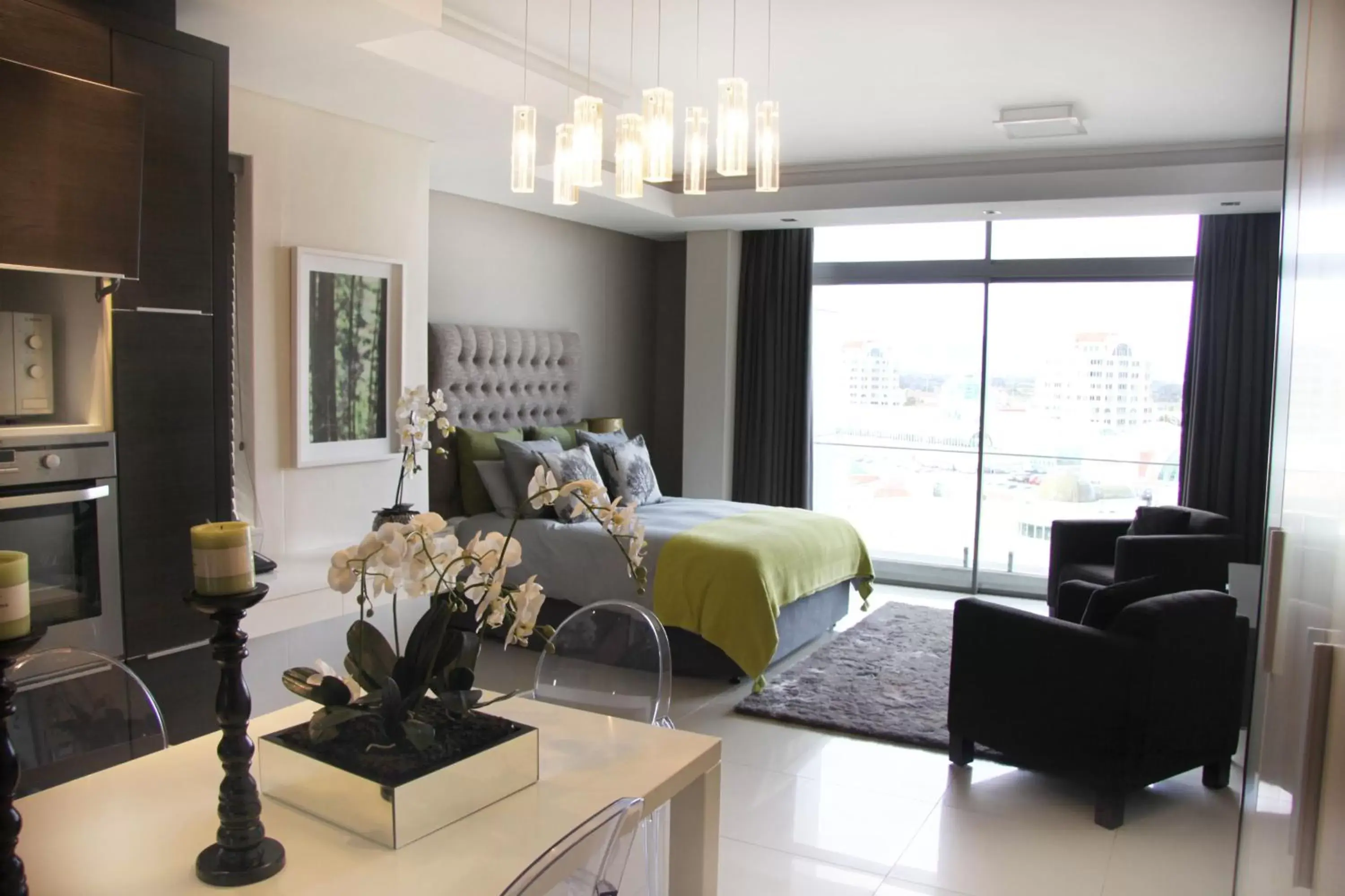 Photo of the whole room in The Residences at Crystal Towers