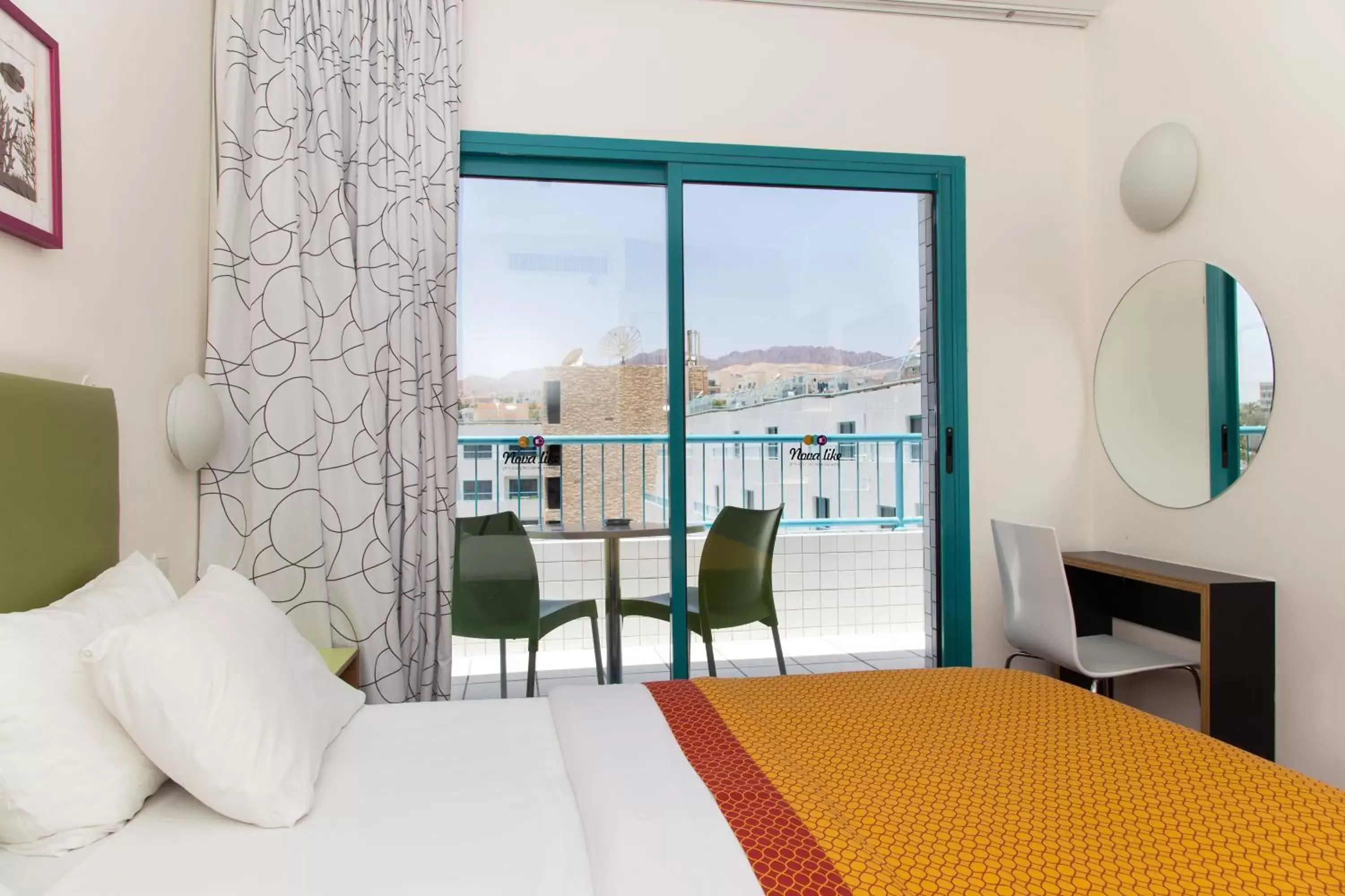 Pool view, Bed in Nova Like Hotel - an Atlas Hotel