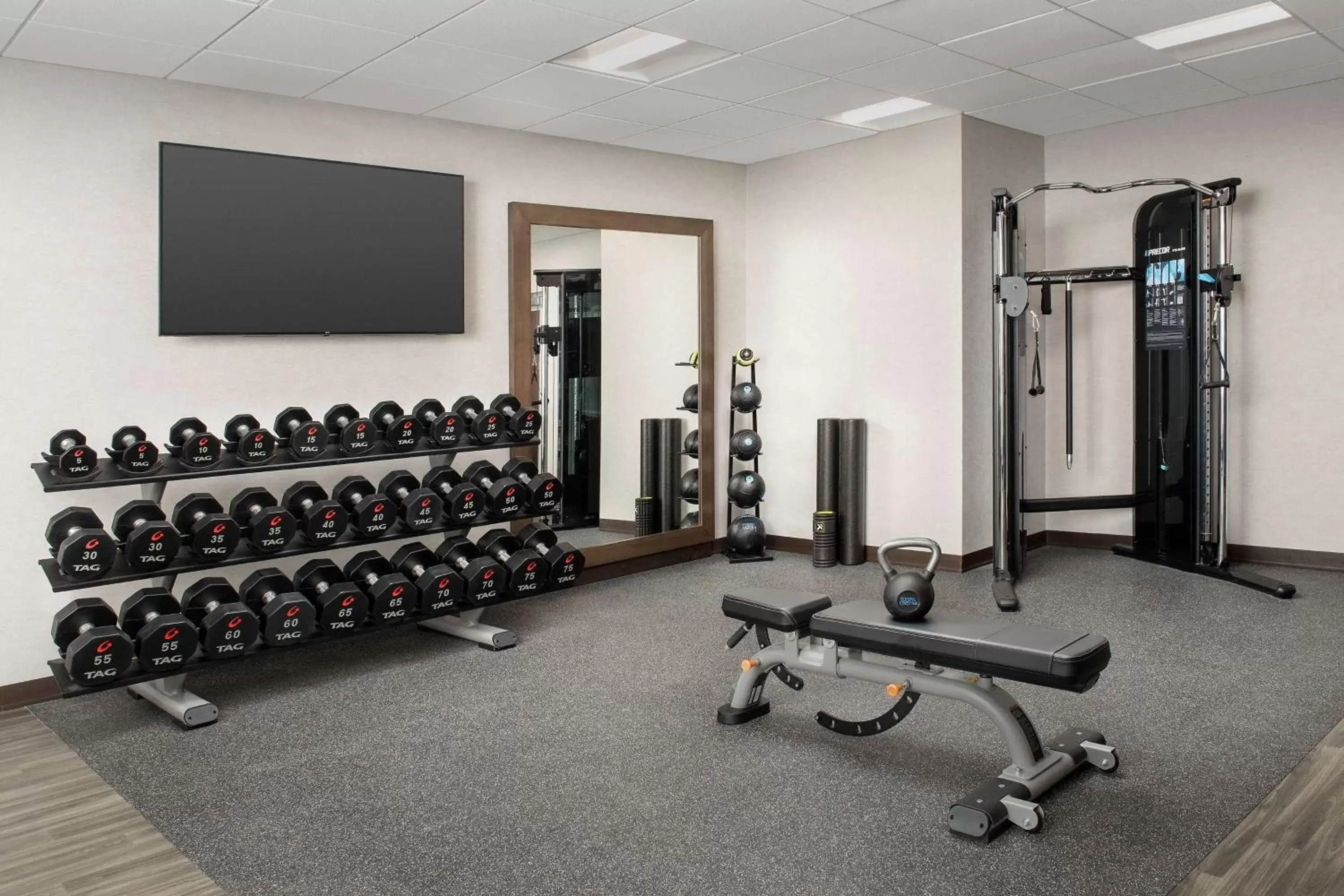 Fitness centre/facilities, Fitness Center/Facilities in Hampton Inn Warroad, MN